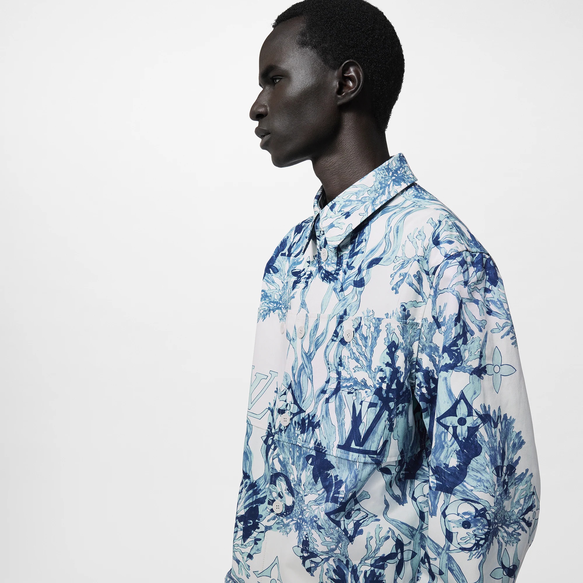 Printed Cotton Overshirt - 2