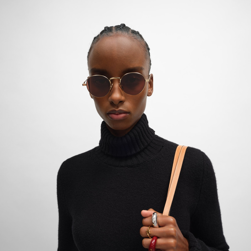 CELINE Metal Frame 28 sunglasses in Metal outlook