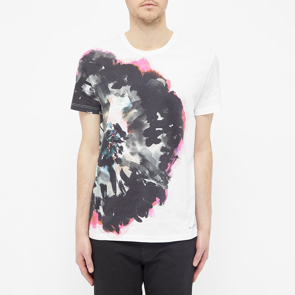 Alexander McQueen Painted Flower Tee - 4