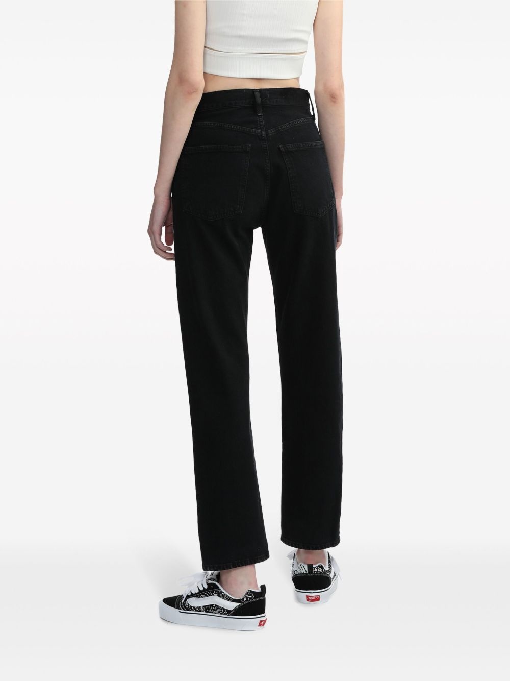 90's Pinch Waist straight-leg jeans - 4