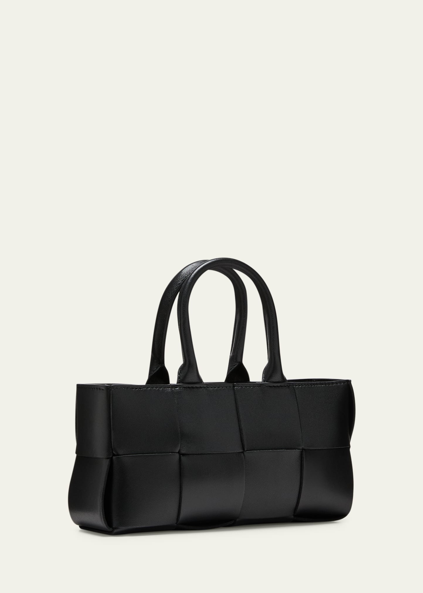 Arco Mini Intreccio East-West Tote Bag - 3