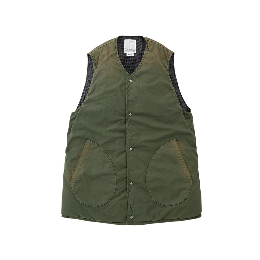 KORA DOWN VEST (NY/C) OLIVE - 1