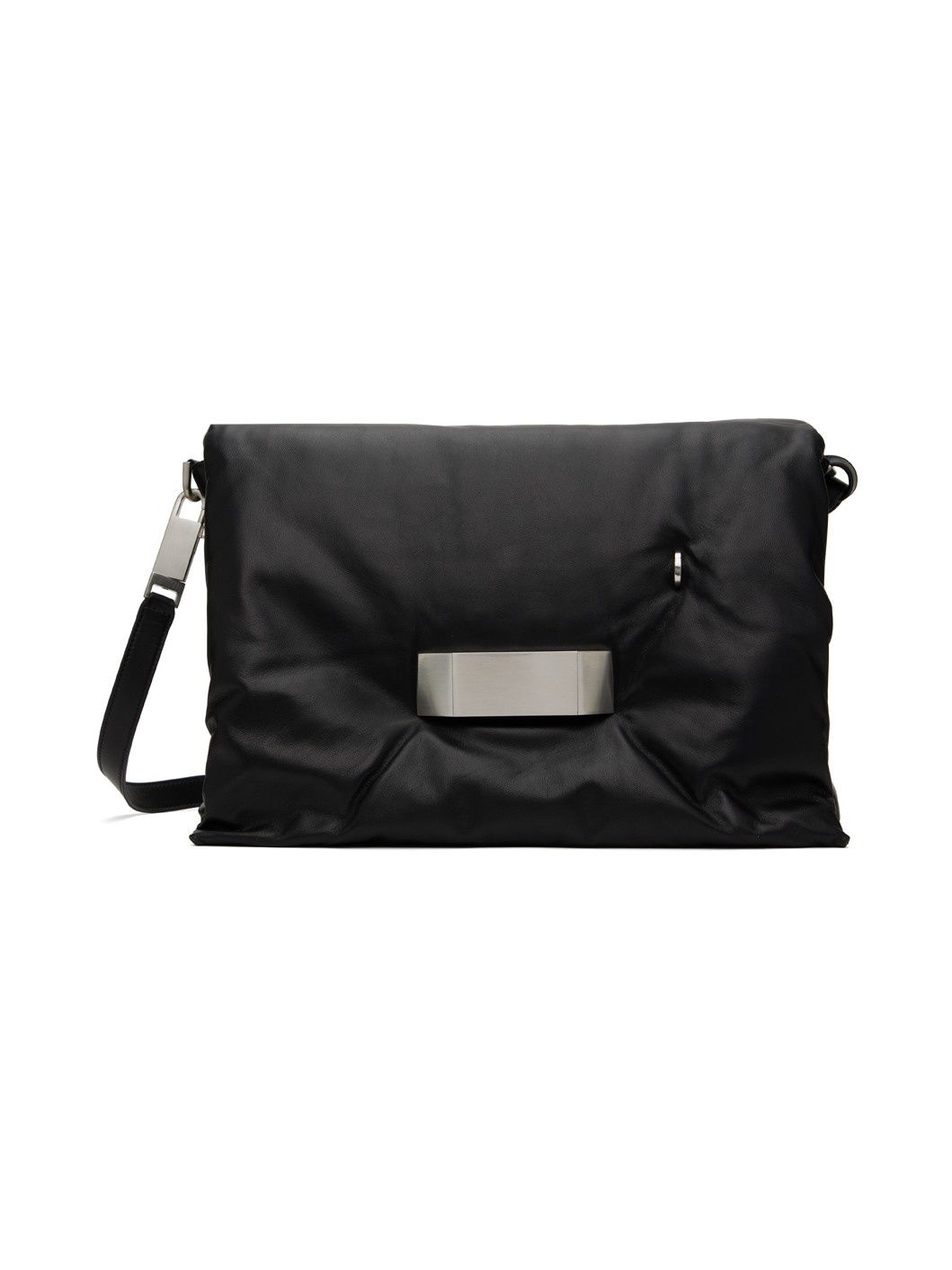 Rick Owens Black Work Pillow Griffin Bag | ssense | REVERSIBLE