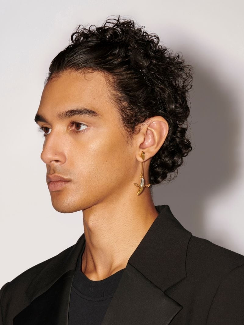 BANANA CHARM EARRING 3