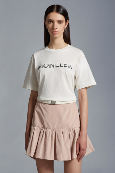 Moncler Sequin Logo T-Shirt outlook