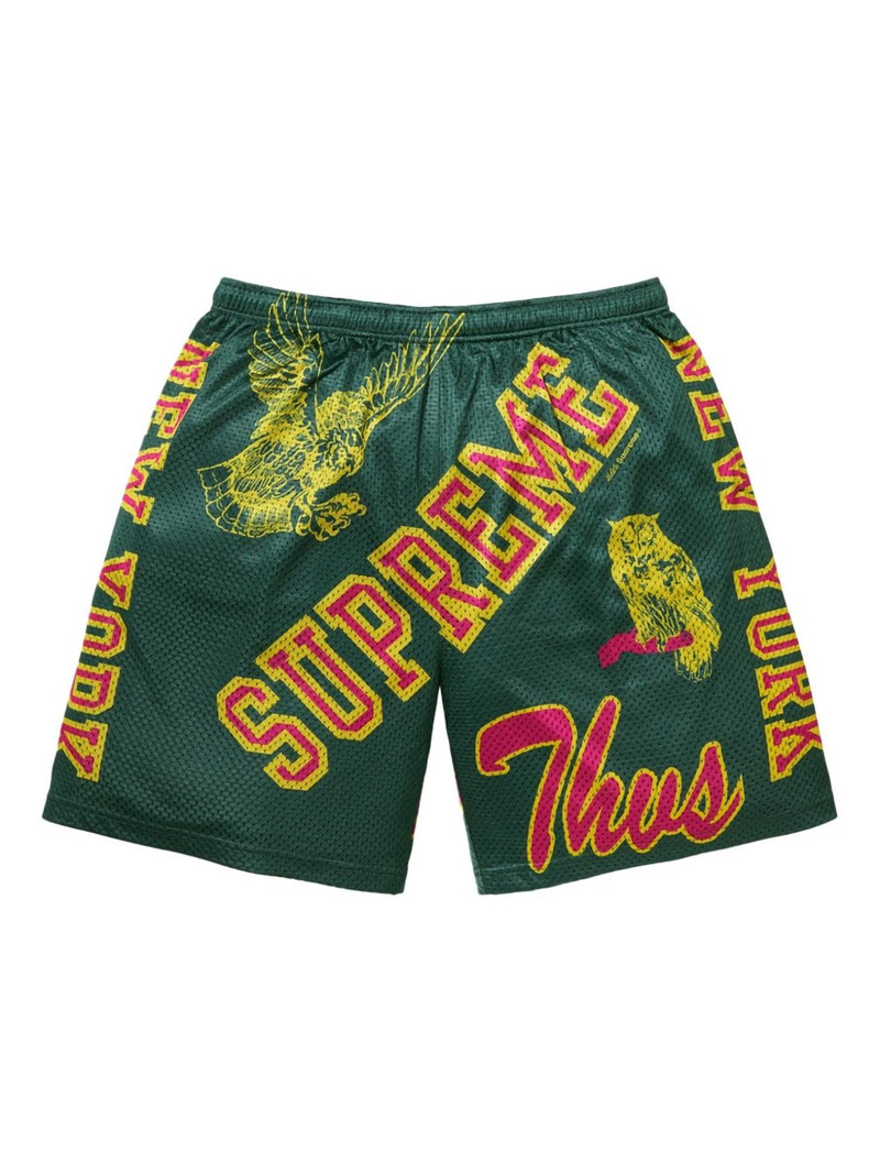 Varsity mesh shorts - 1