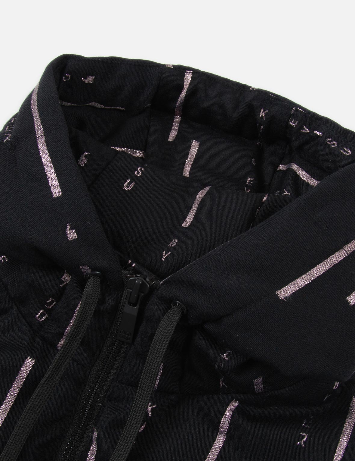 Monogram Metallic Logo Print Down Jacket - 10