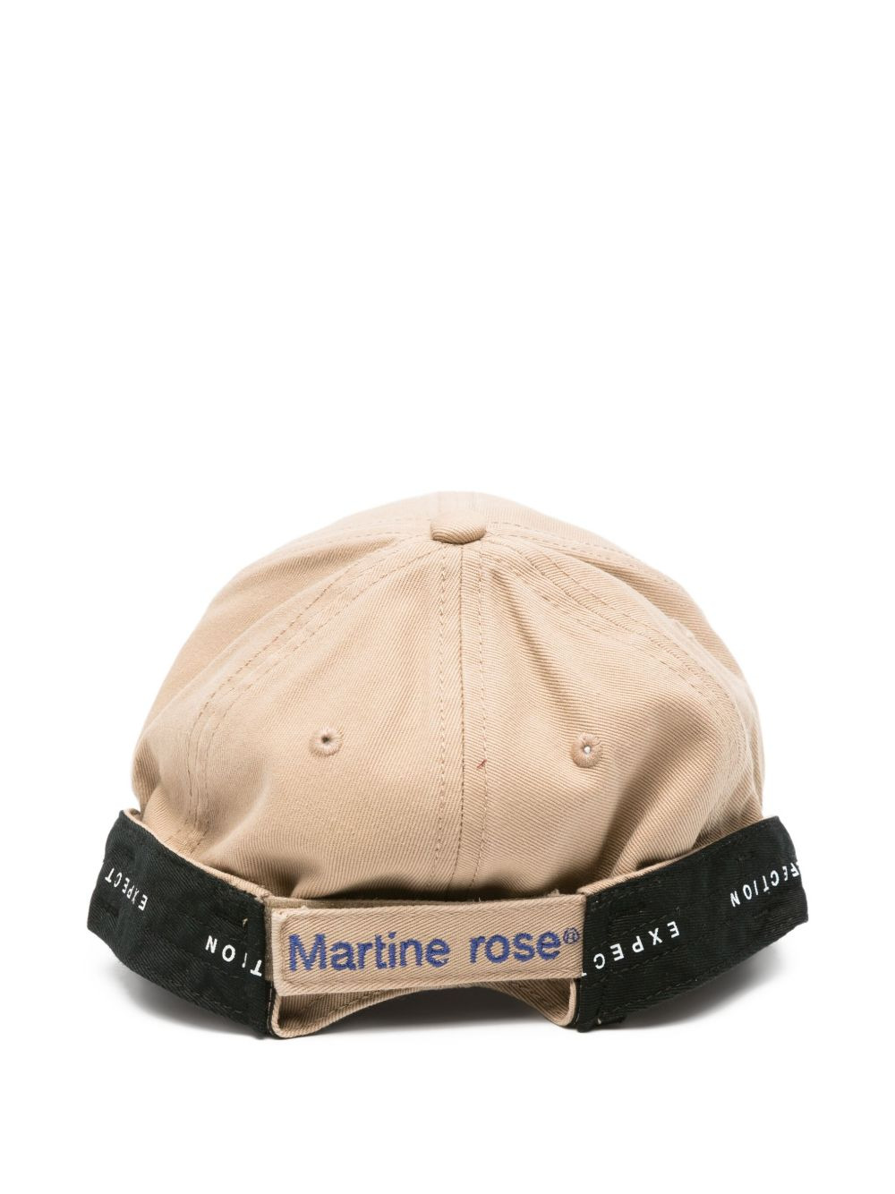 embroidered-logo baseball cap - 2