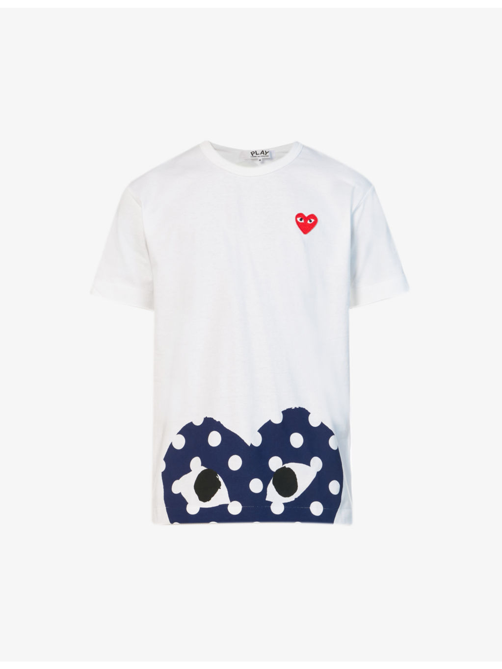Polka-dot logo-print cotton-jersey T-shirt - 2