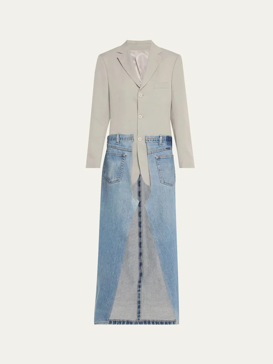 Denicoat Long Hybrid Coat - 1