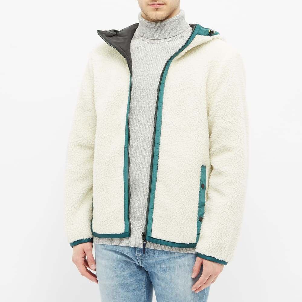 Paul Smith Reversible Sherpa And Nylon Fleece Jacket - 5