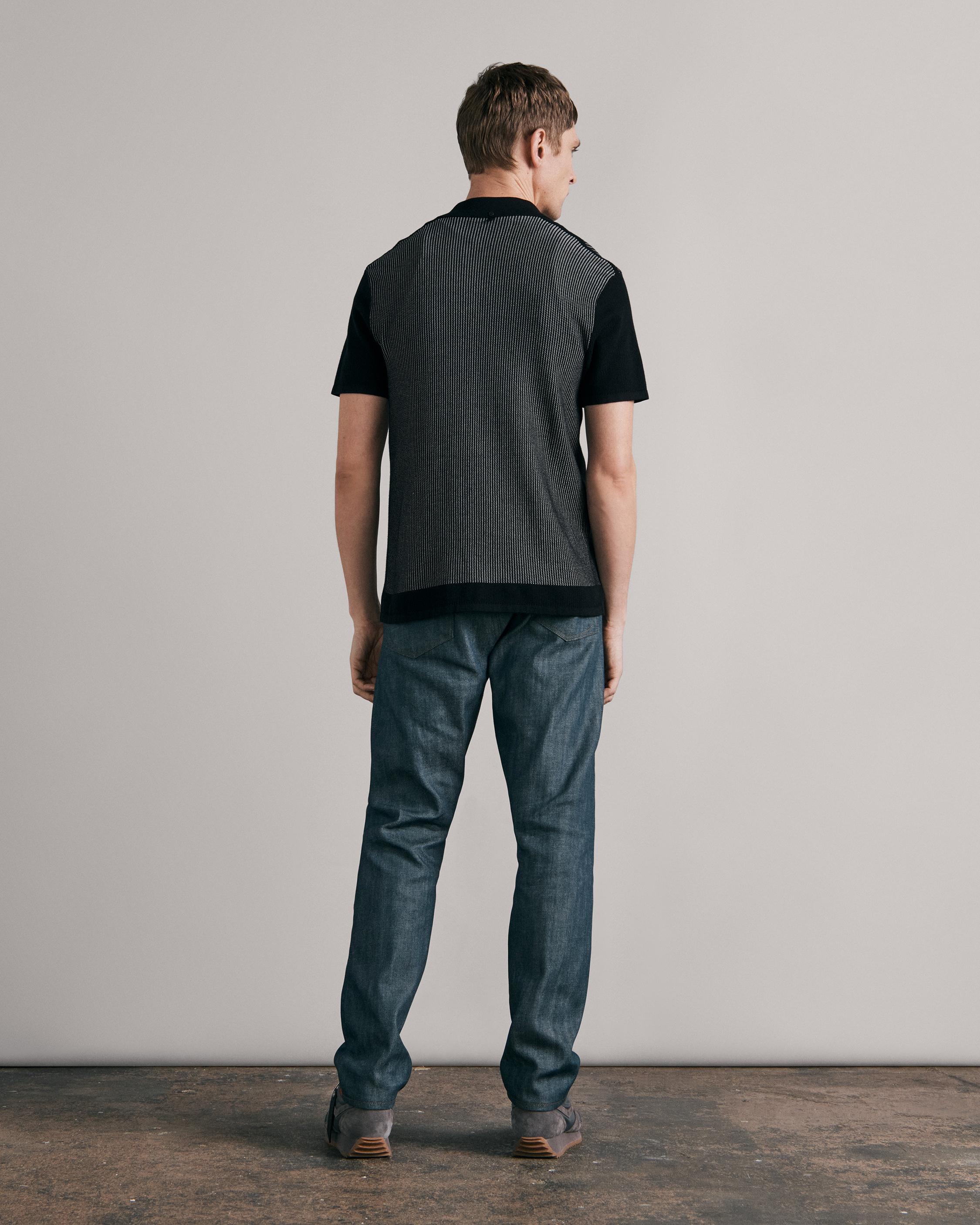 Harvey Cotton Knit Camp Shirt
Classic Fit Button Down - 5
