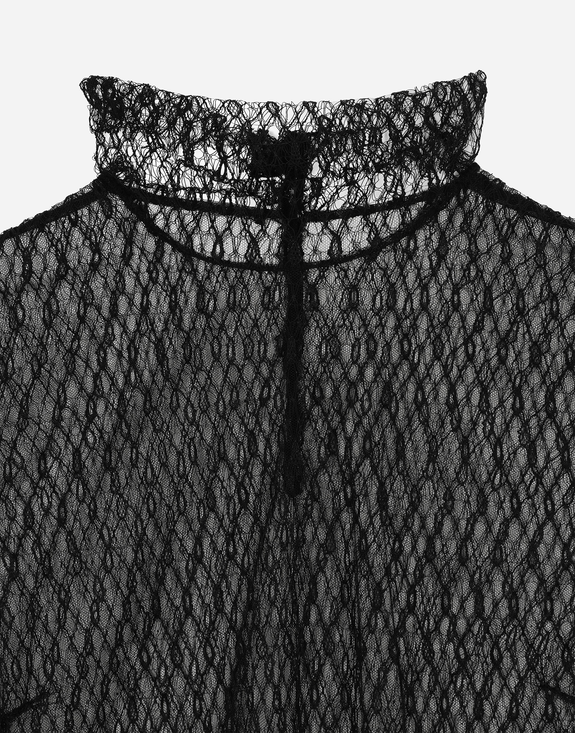 Mesh blouse - 8
