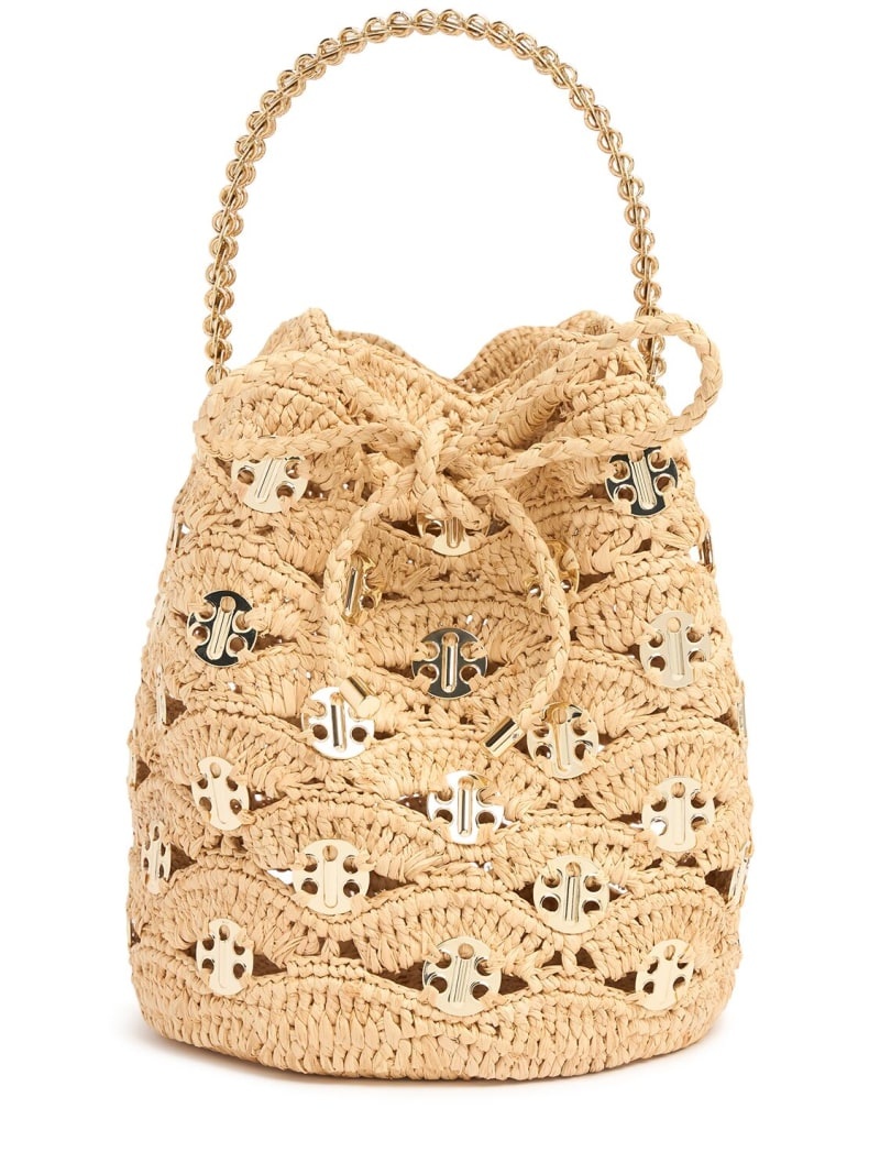 Sac à Main raffia bucket bag - 1