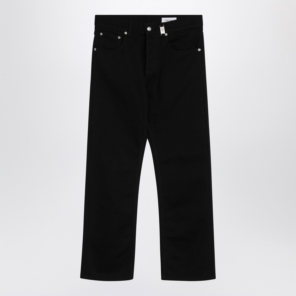 Alexander McQueen Black cotton pants - 1