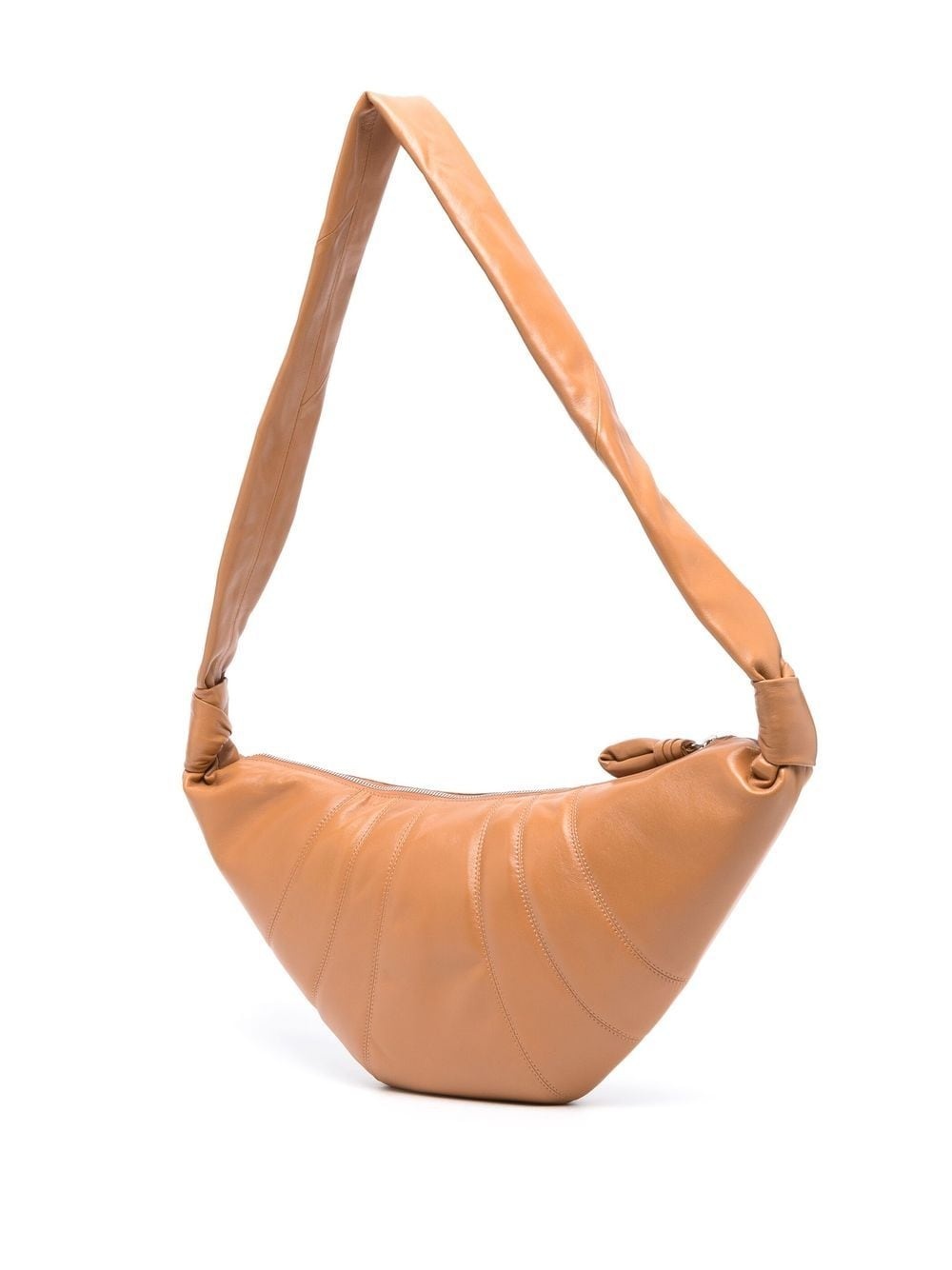 Croissant leather crossbody bag - 3