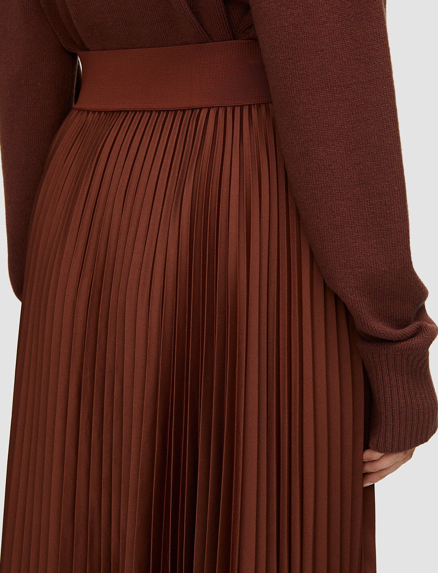 Knit Weave Plissé Ade Skirt - 4