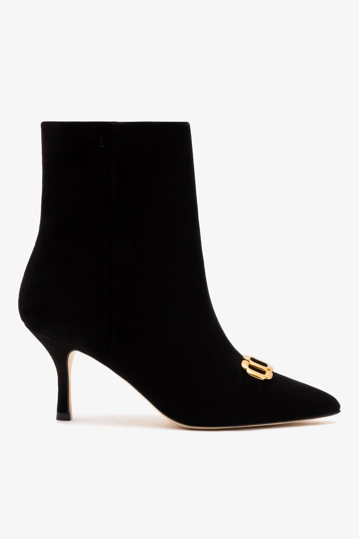 Mini Kate Boot In Black Suede and Daisy Accent - 1