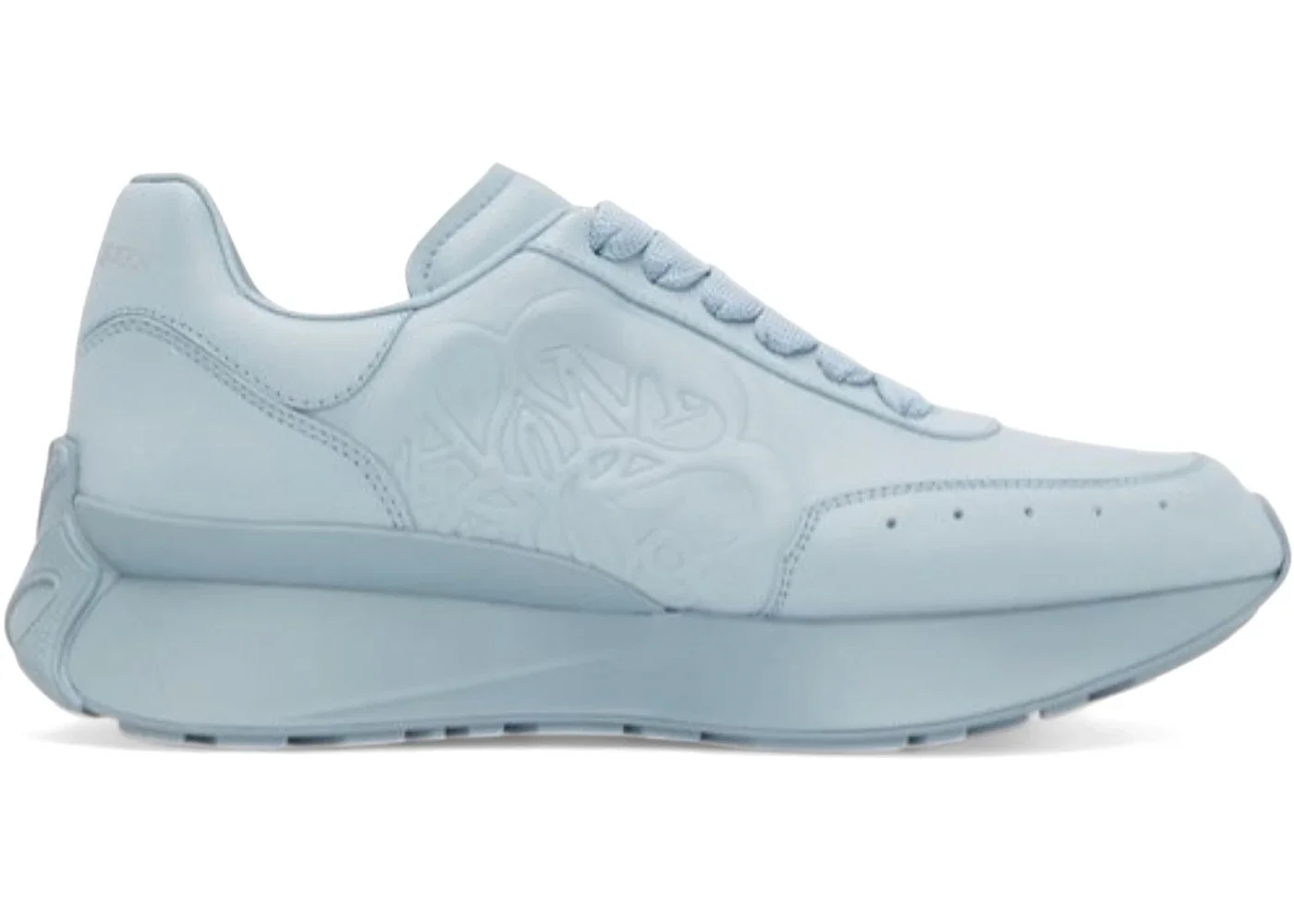 Alexander McQueen Sprint Runner Blue Silver - 1