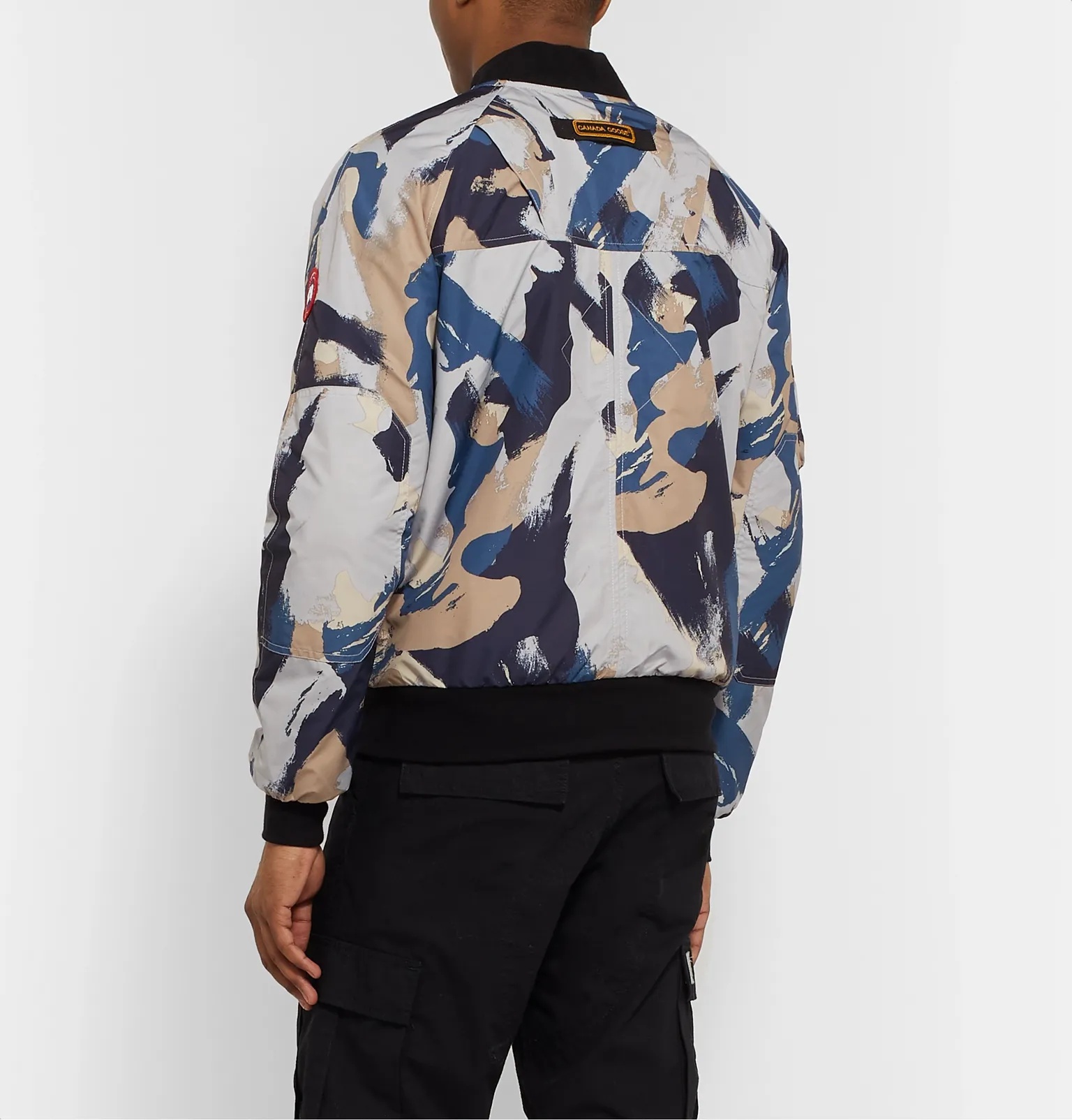 Faber Camouflage-Print Dura-Force Light Bomber Jacket - 5