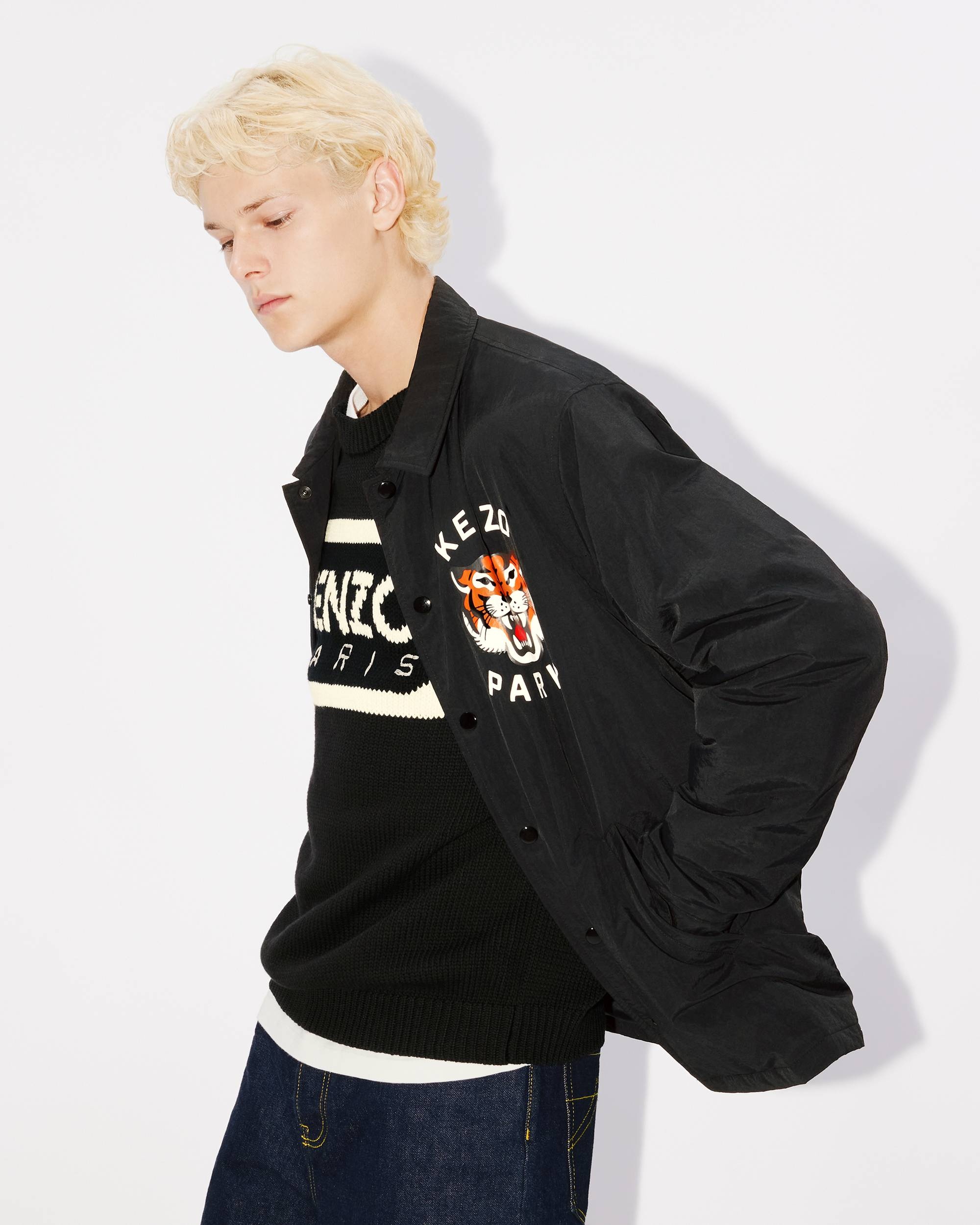 'KENZO Lucky Tiger' quilted coach jacket - 6