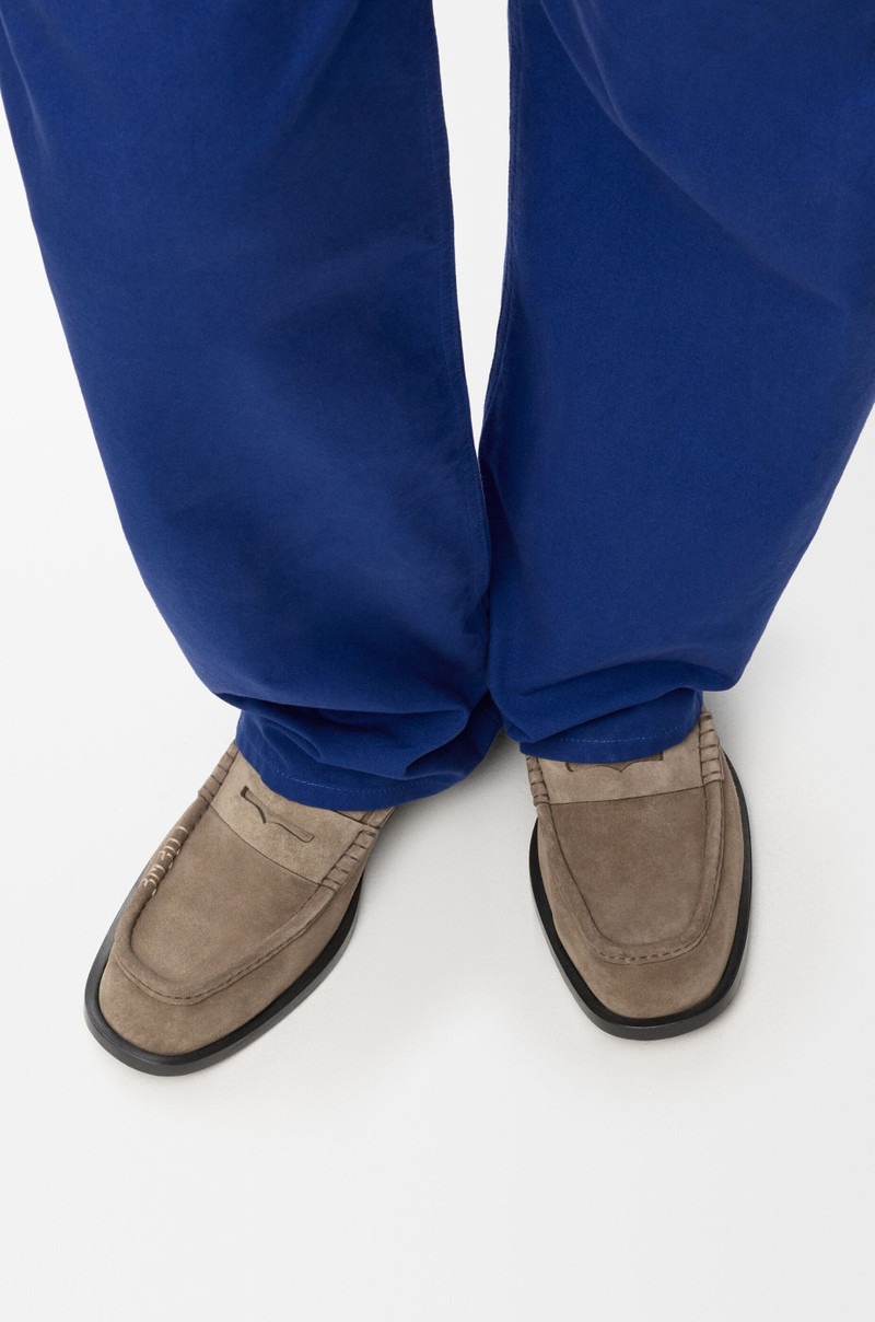 Loewe Bobine loafer in suede calfskin outlook