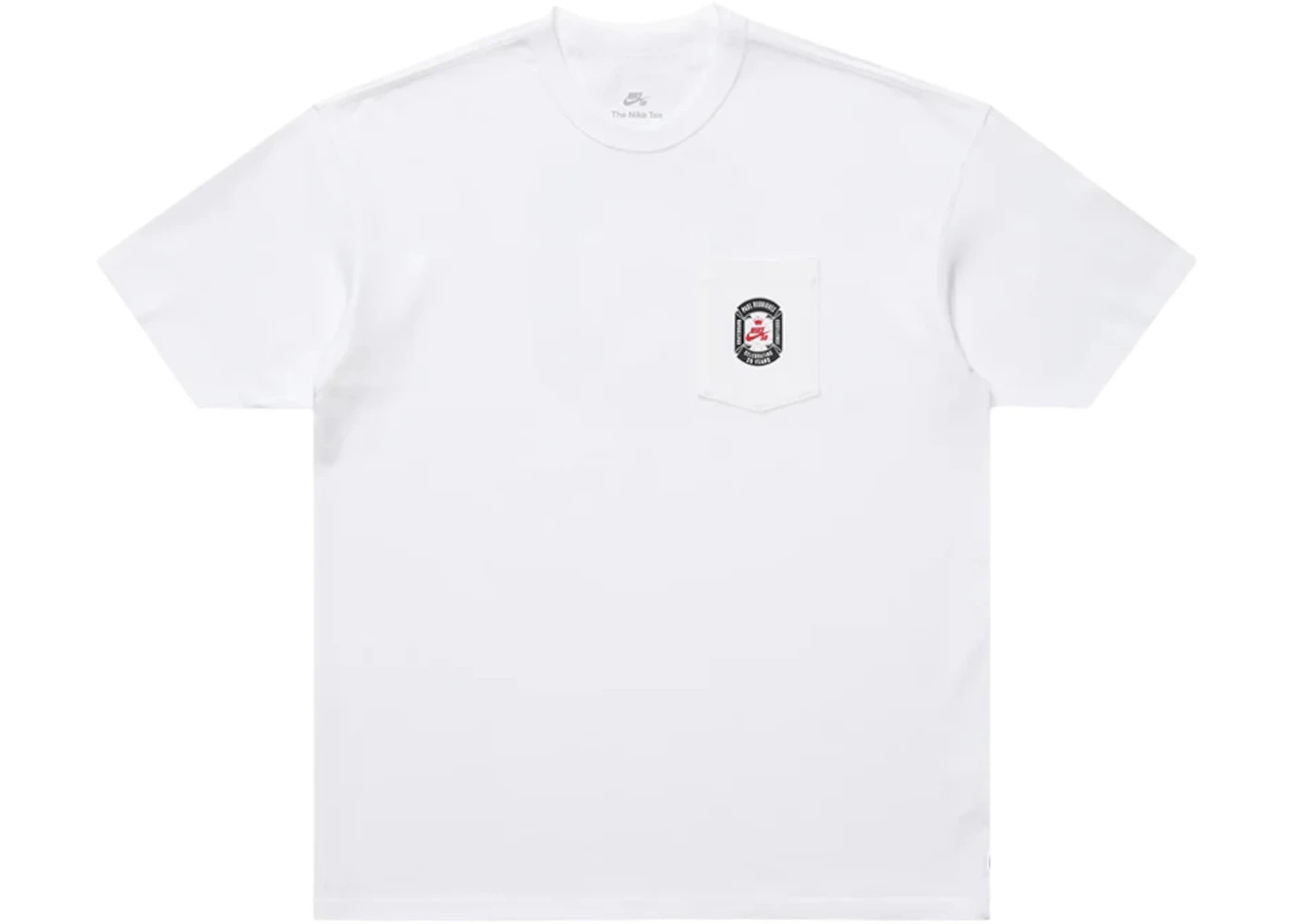 Nike SB Paul Rodriguez Max90 Skate T-shirt White - 2