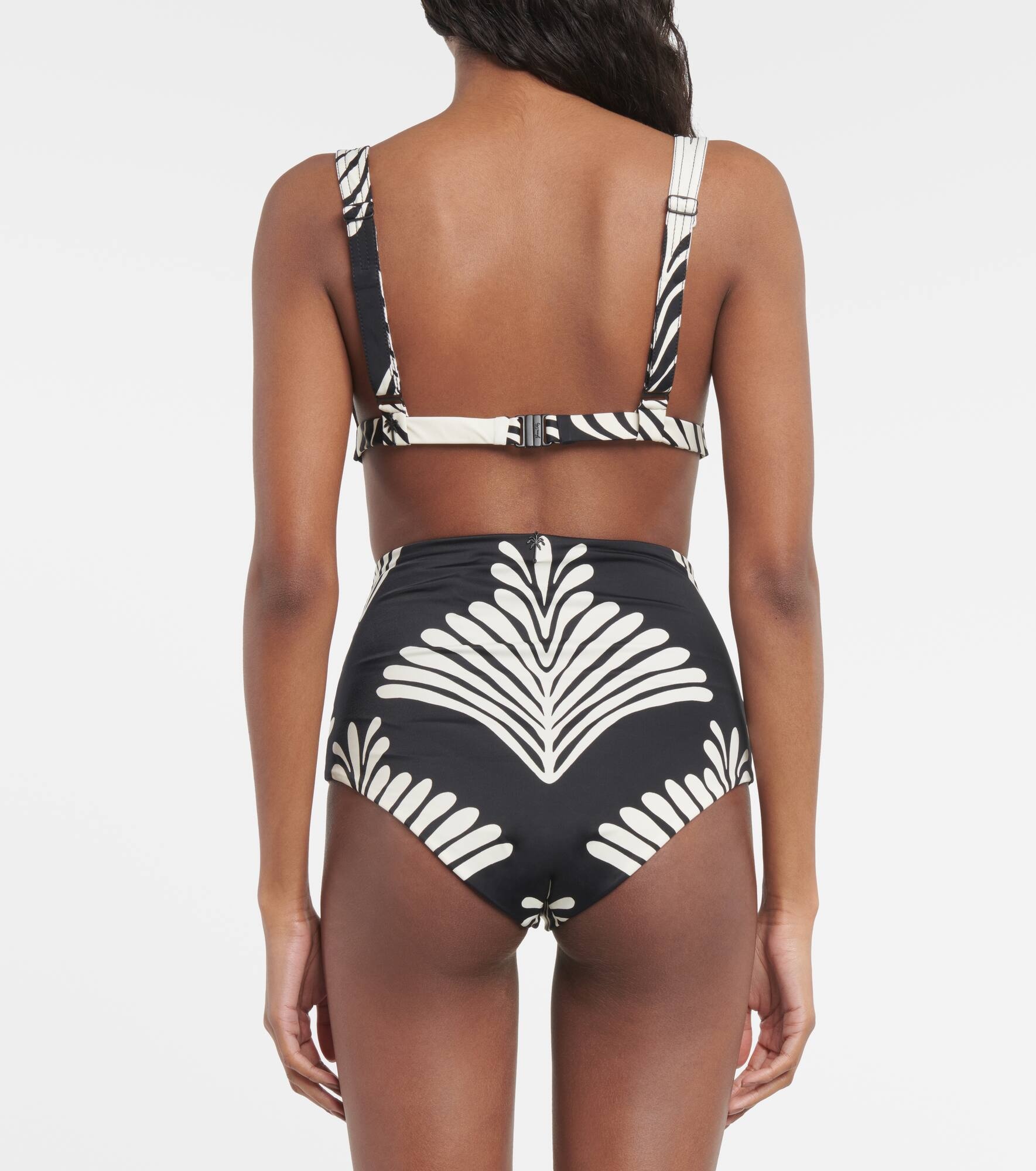 Printed bikini top - 3