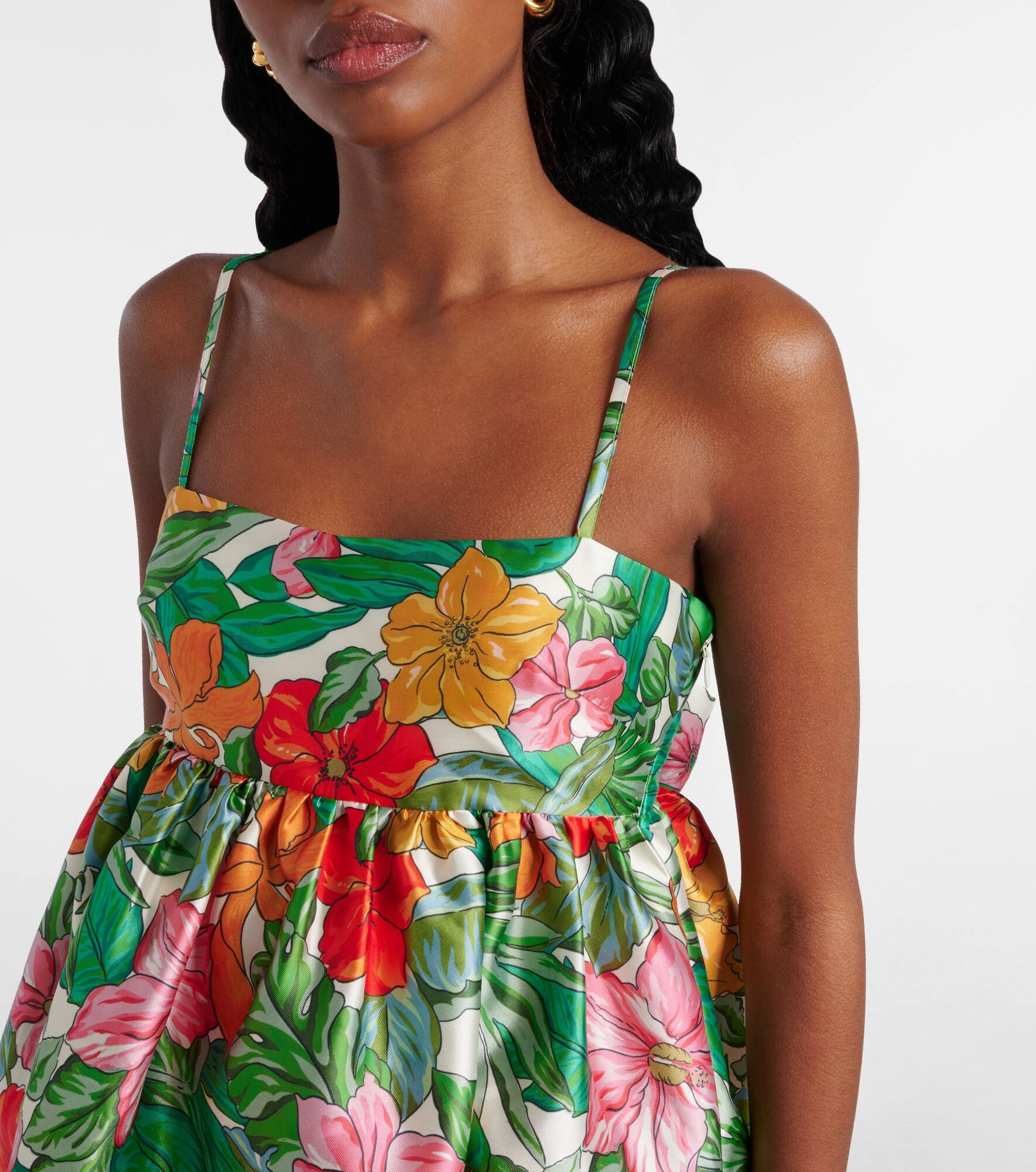 Amelia printed gown - 4
