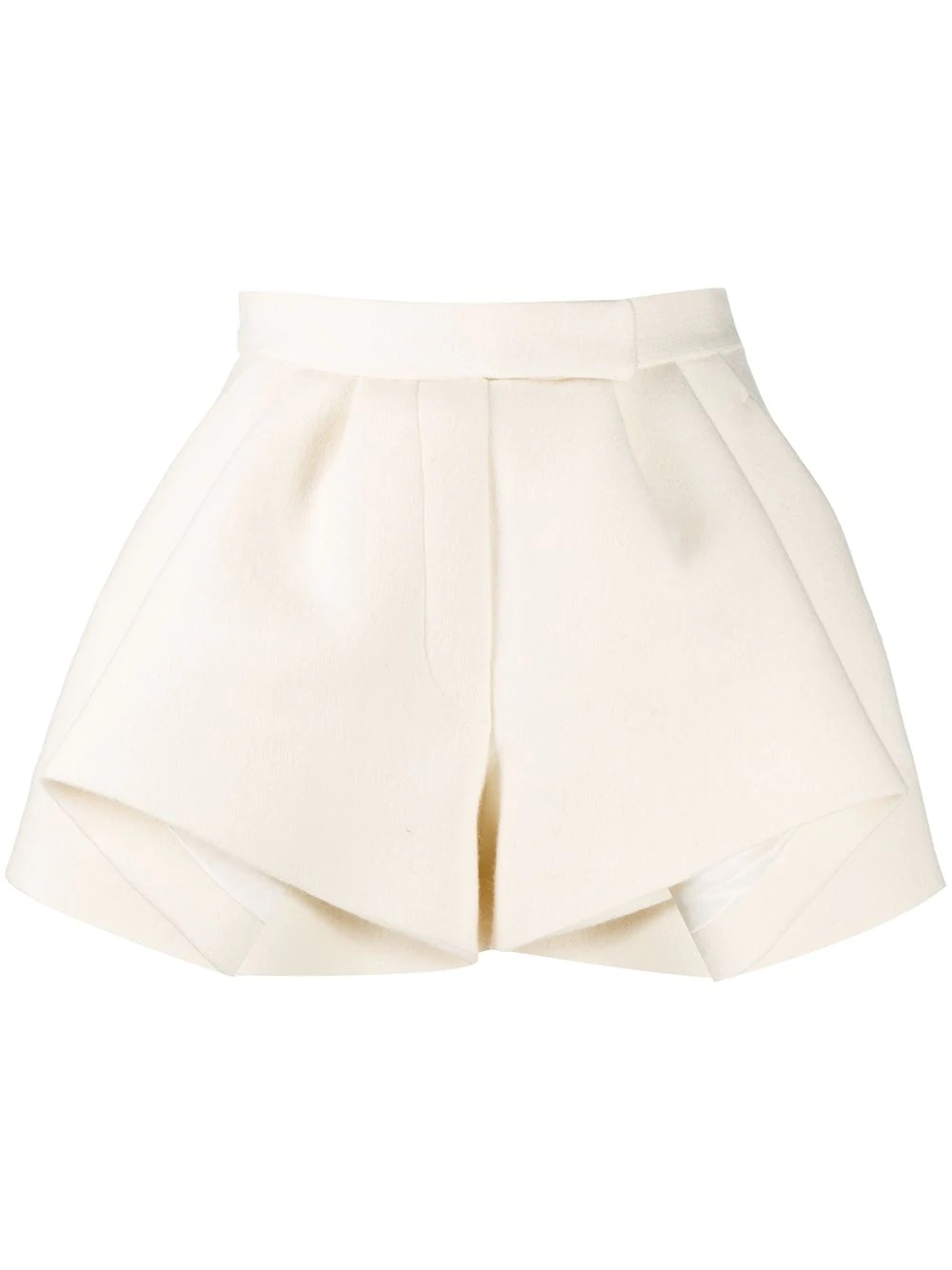 short draped detail shorts - 1