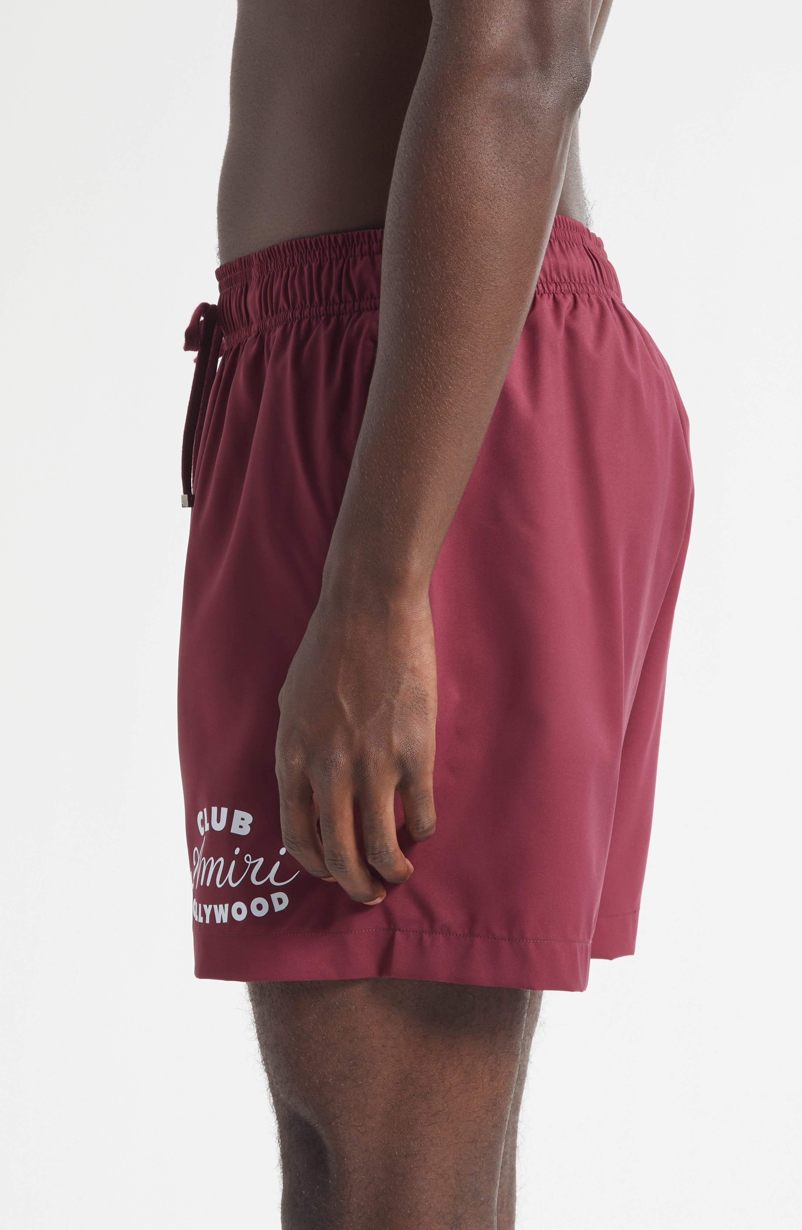 Club Amiri Swim Trunks in Wine at Nordstrom - 3