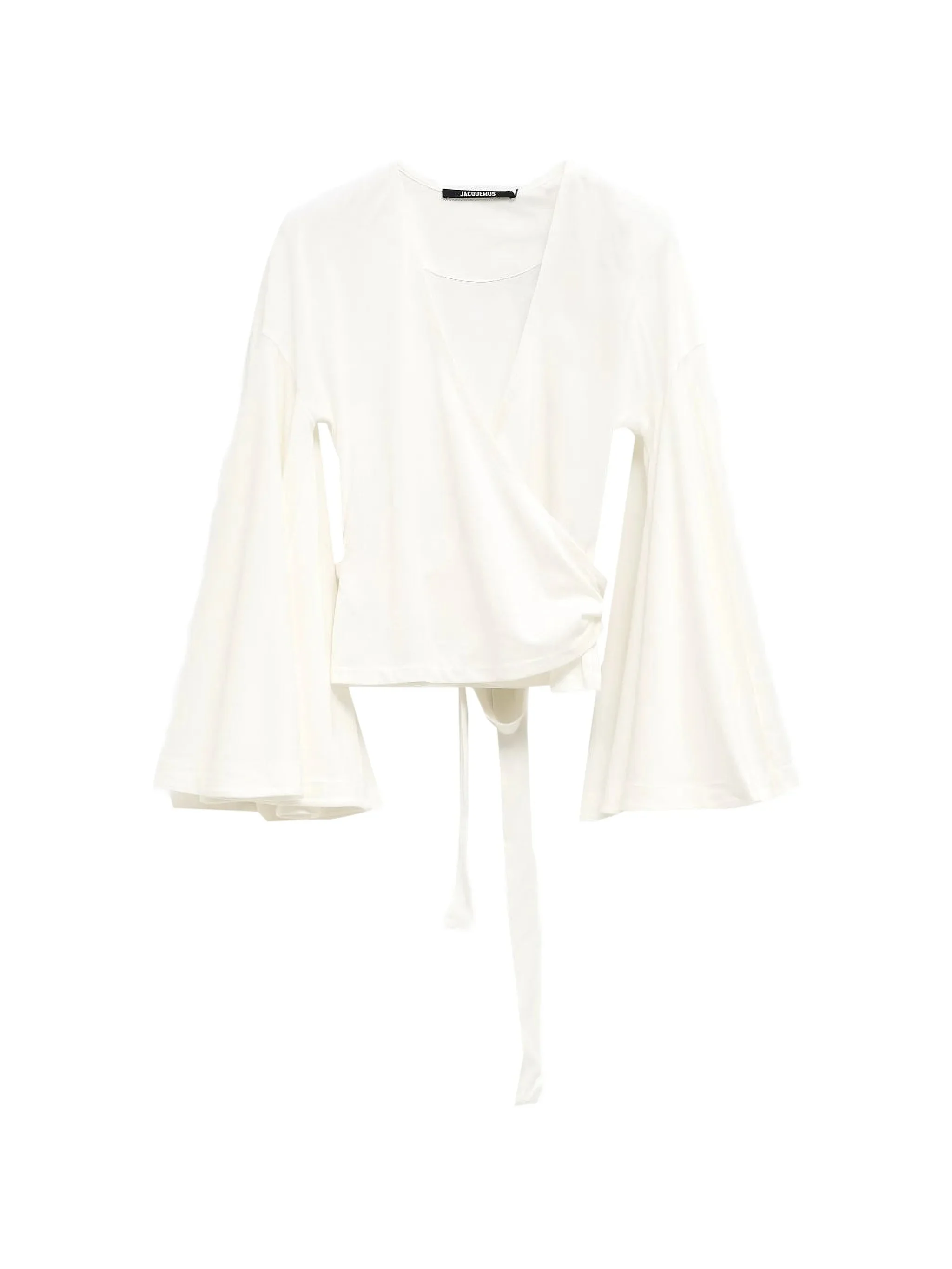 Jacquemus Long-sleeved Tie Blouse - 1