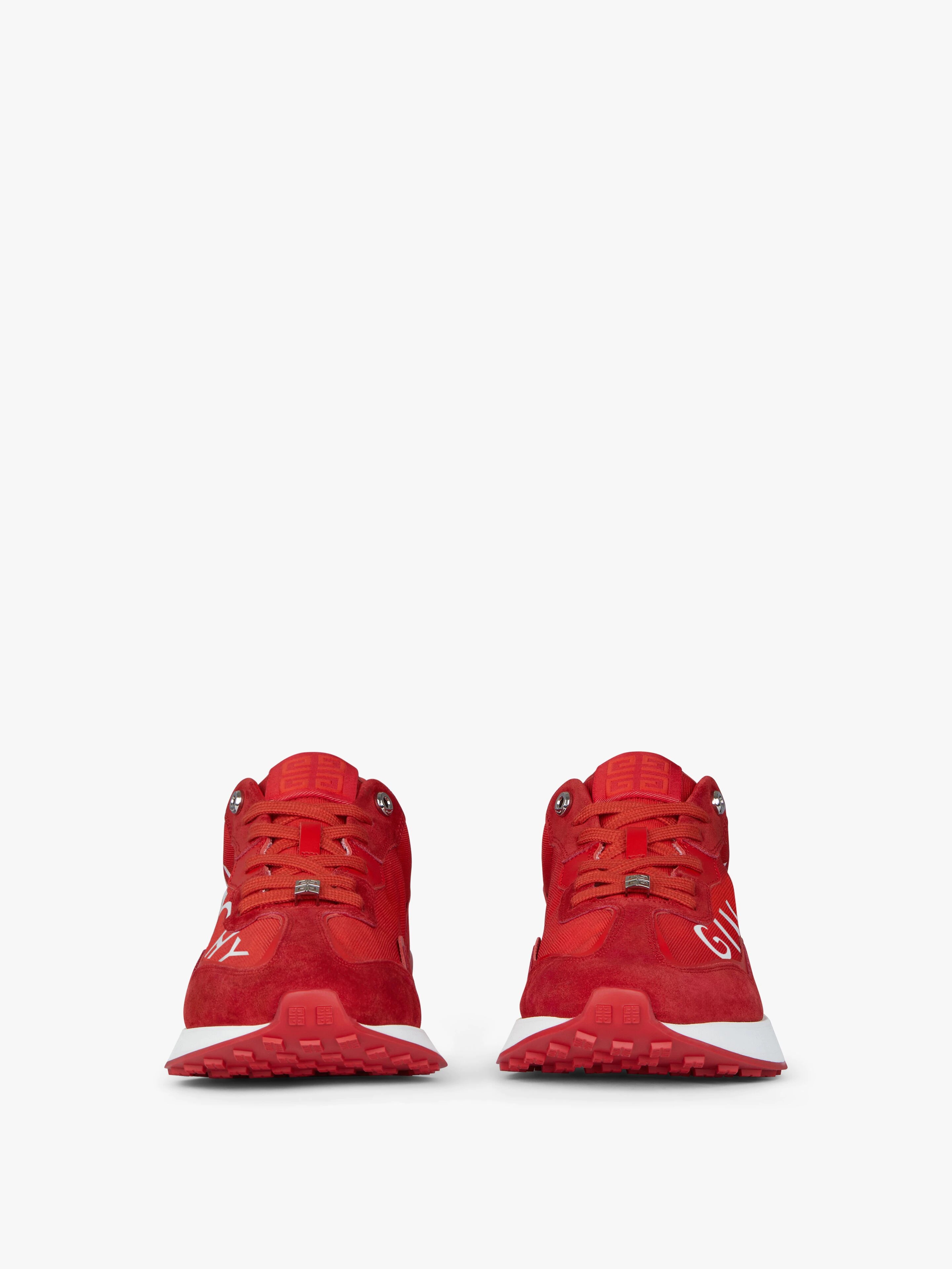 GIV RUNNER SNEAKERS IN SUEDE, LEATHER AND NYLON - 2