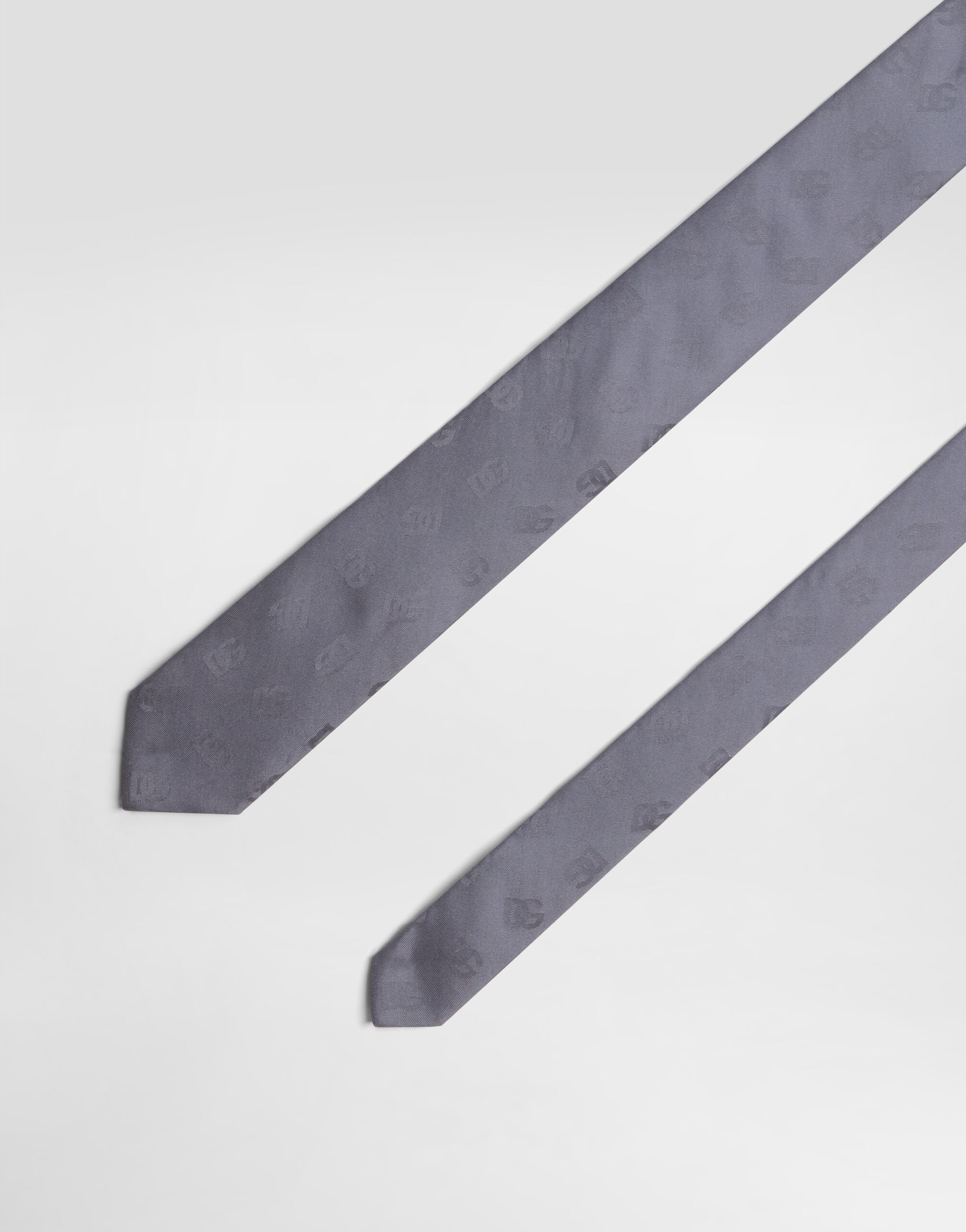 DG logo jacquard tie - 3