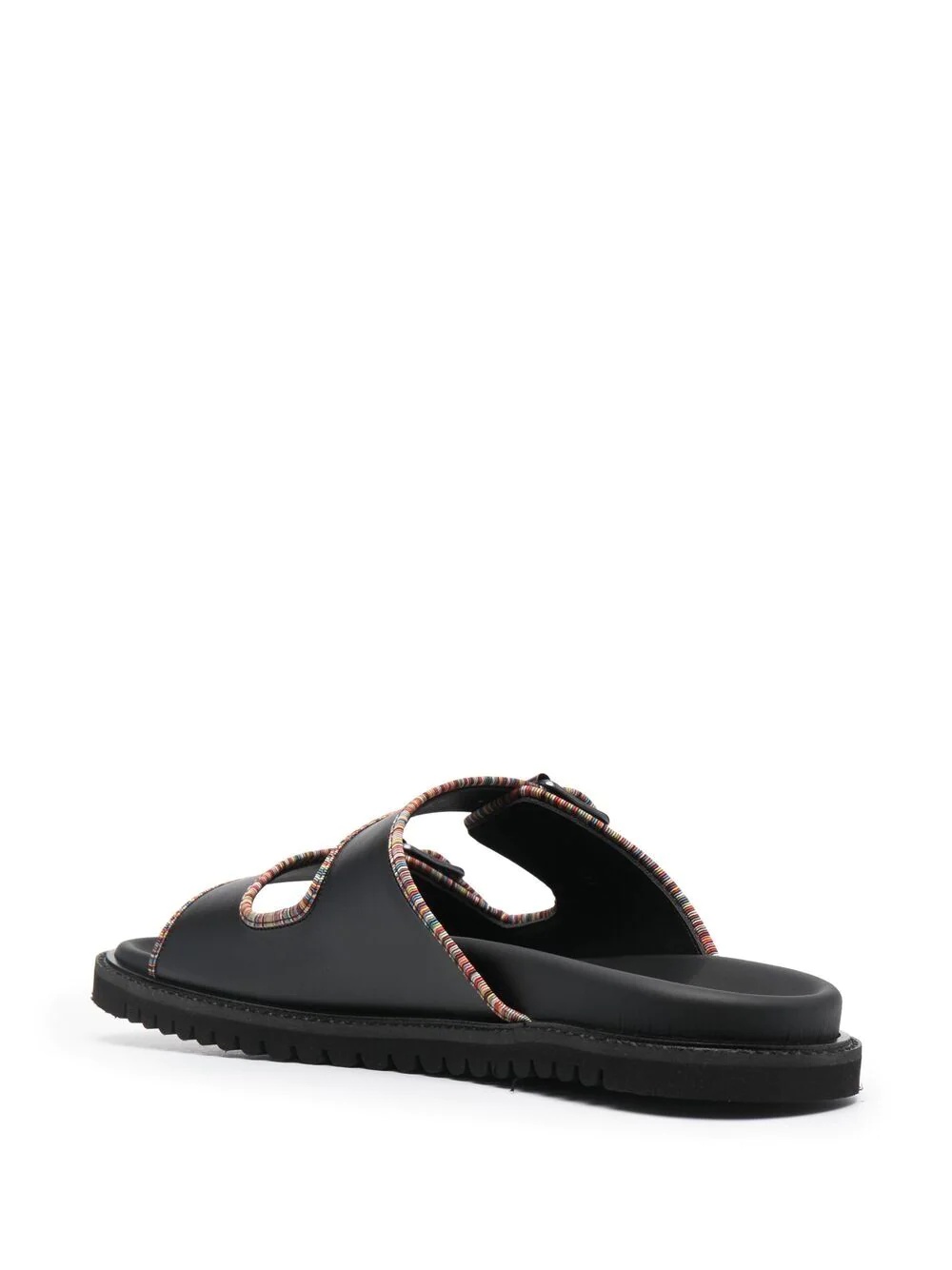 flat leather sandals - 3