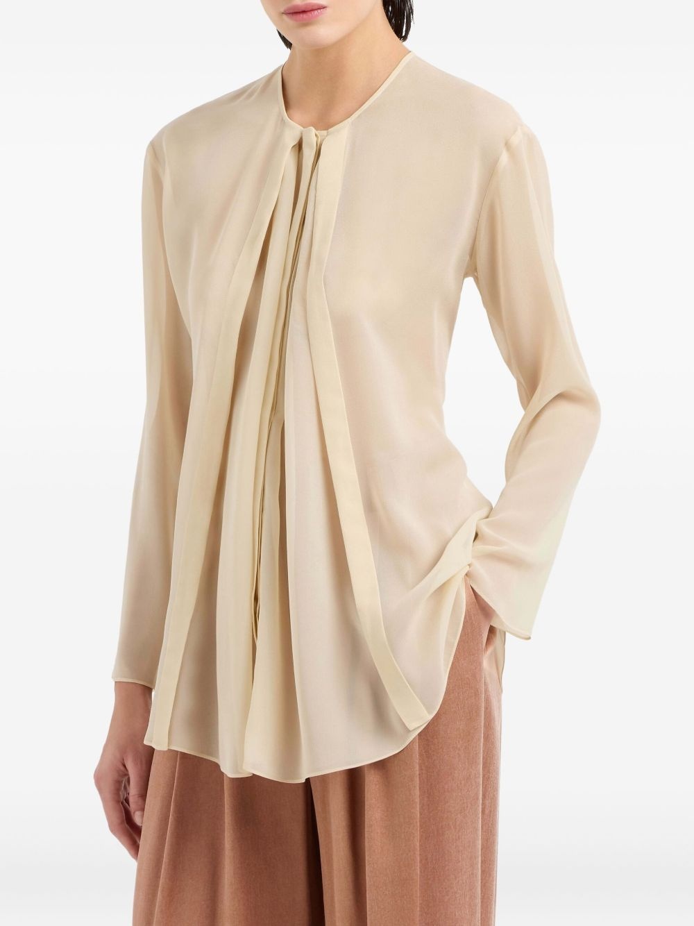 silk blouse - 2
