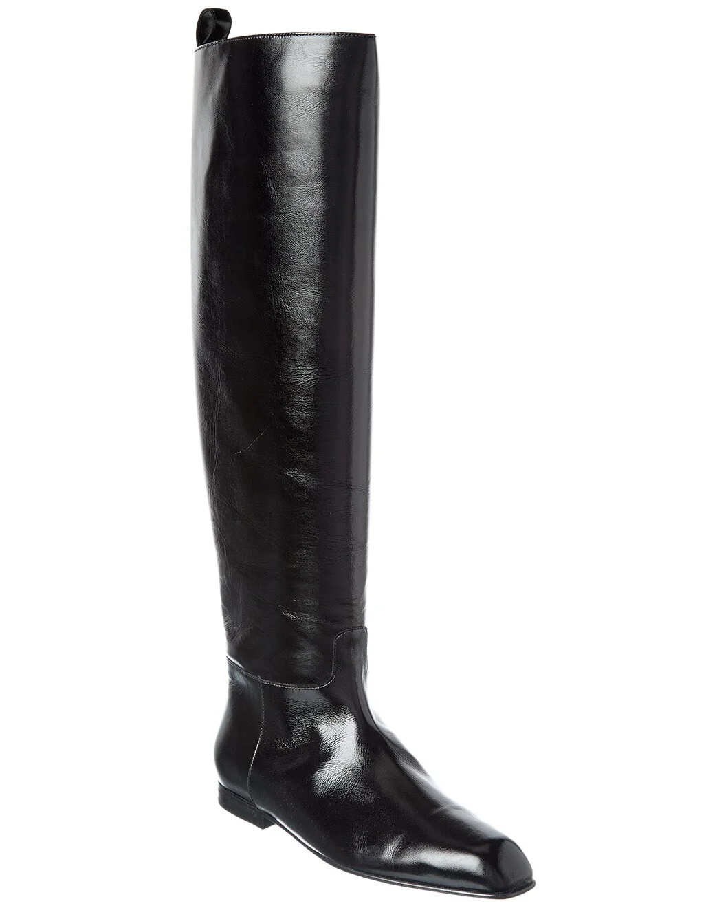 KHAITE Colt Leather Over-The-Knee Boot - 1