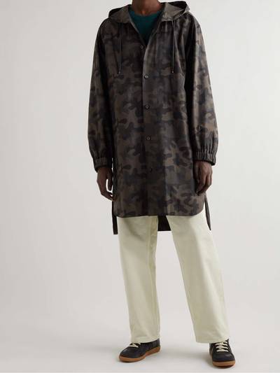 Dries Van Noten Camouflage-Print Cotton Parka outlook