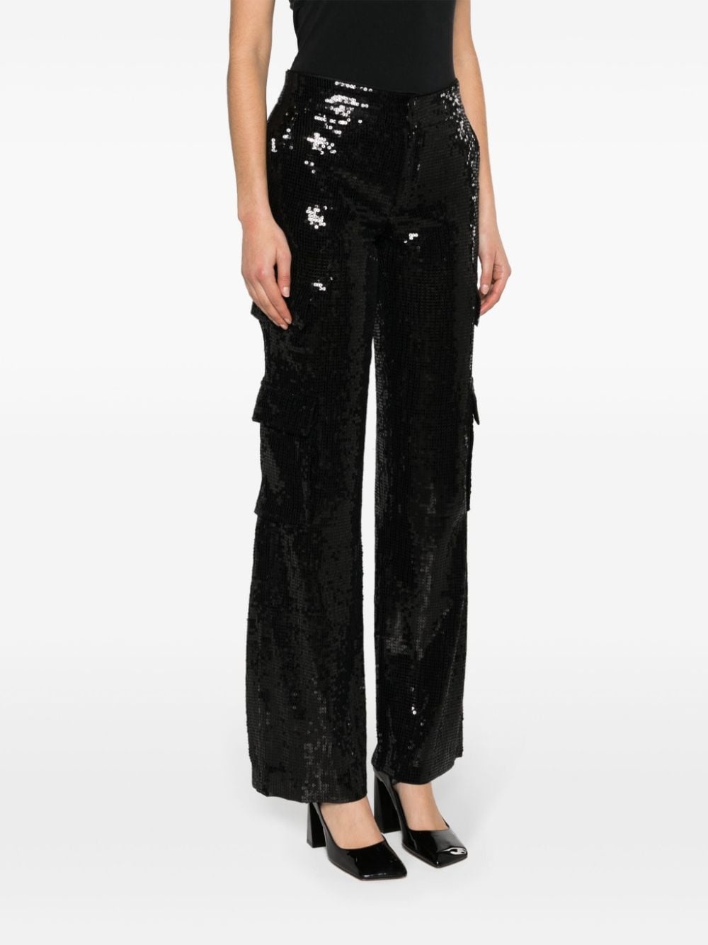 Hayes sequinned cargo pants - 3