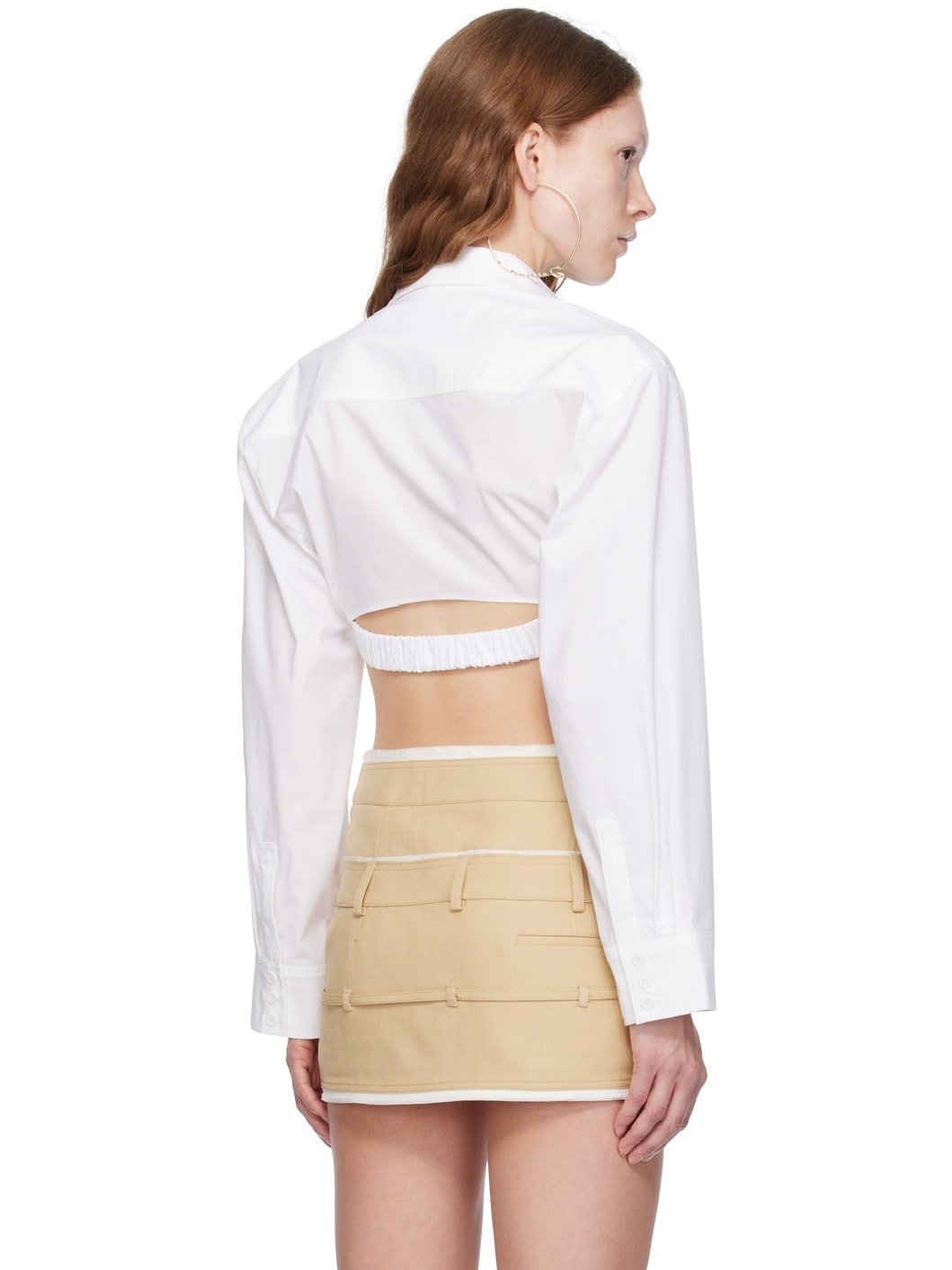 White Le Chouchou 'La Chemise Bahia Courte' Shirt - 3