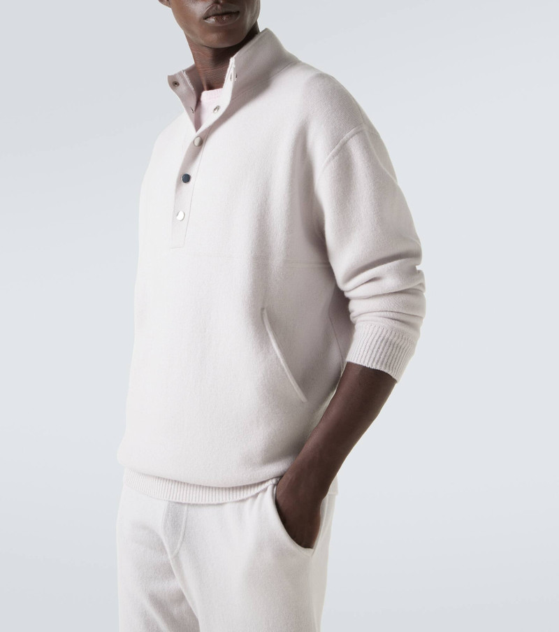 Wool and cashmere turtleneck sweater 5