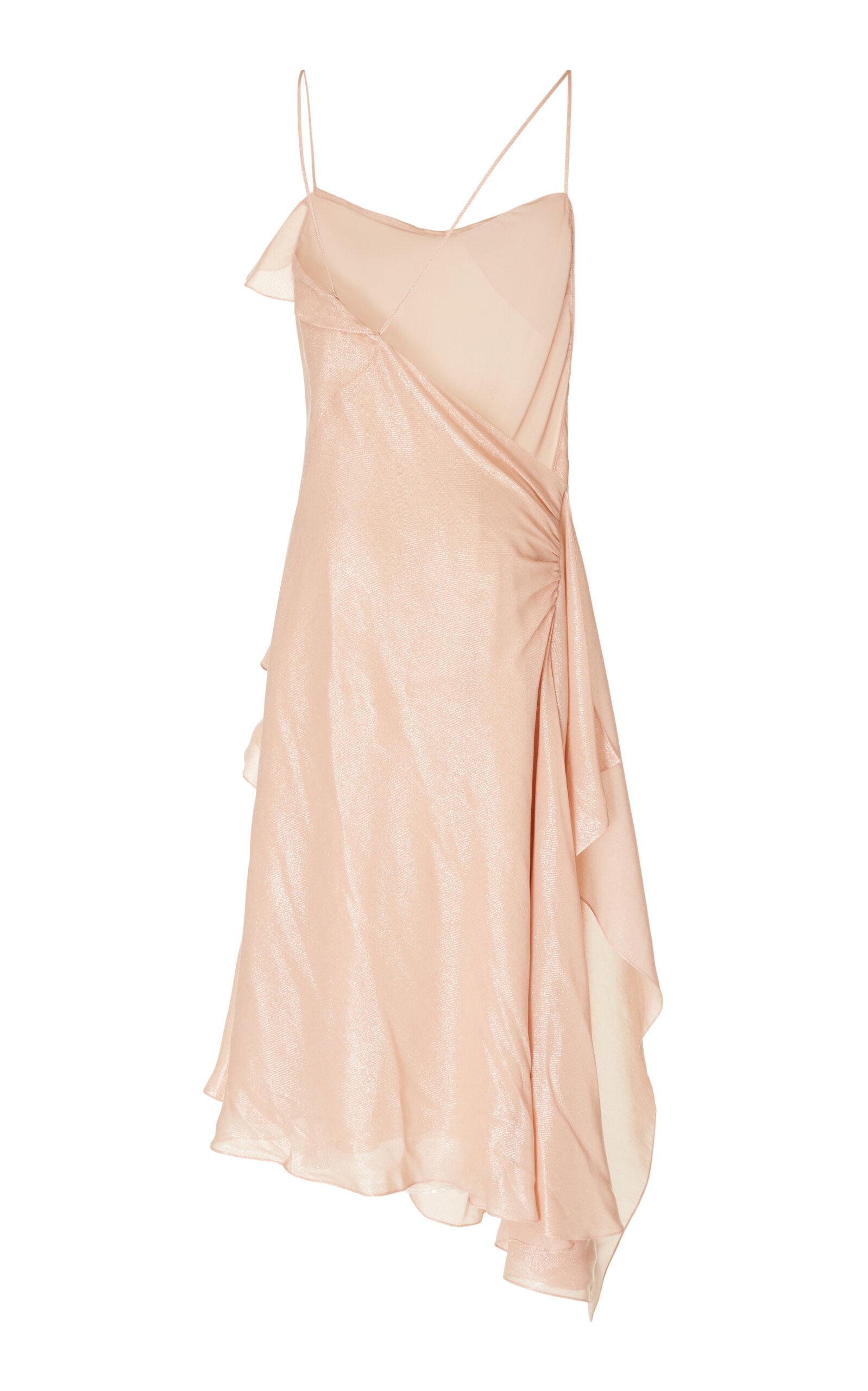 ワンピース Victoria Beckham BIAS CAMI SLIP DRESS (1124WDR005220A8680) Victoria Beckham bias-cut Cami Slip Dress | Pink | FARFETCH