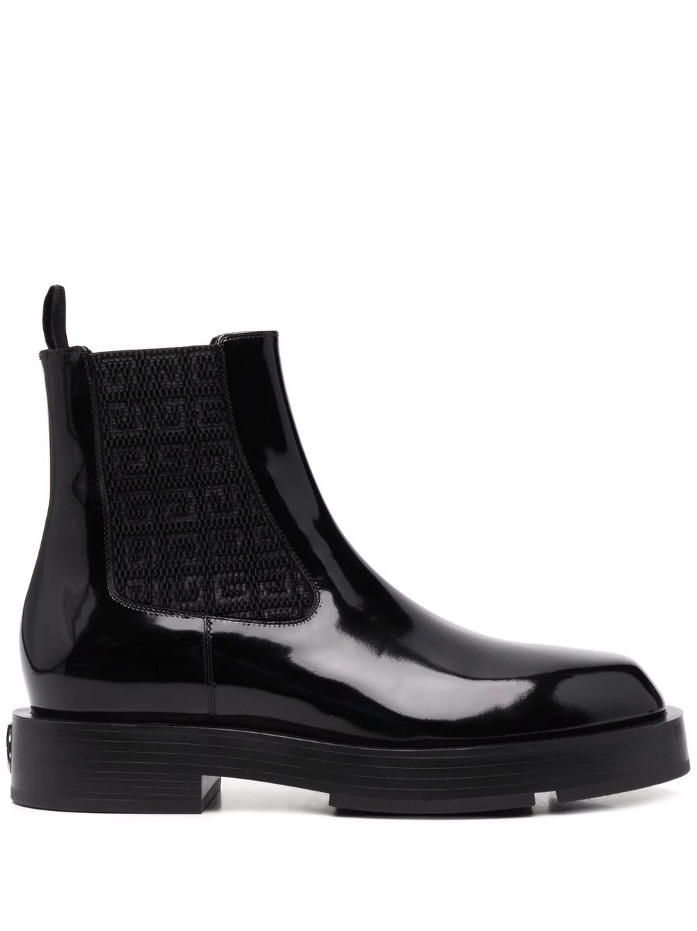 high-shine finish boots - 1