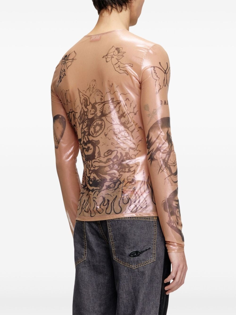 Diesel Men `Diesel X Damiano` T-Shirt - 3