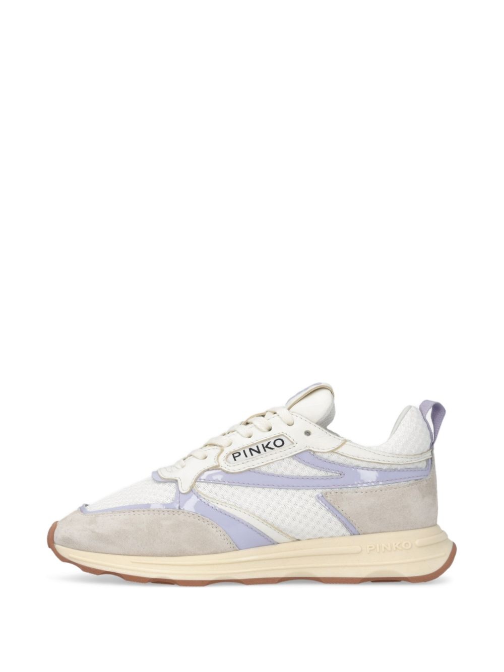 panelled sneakers - 4