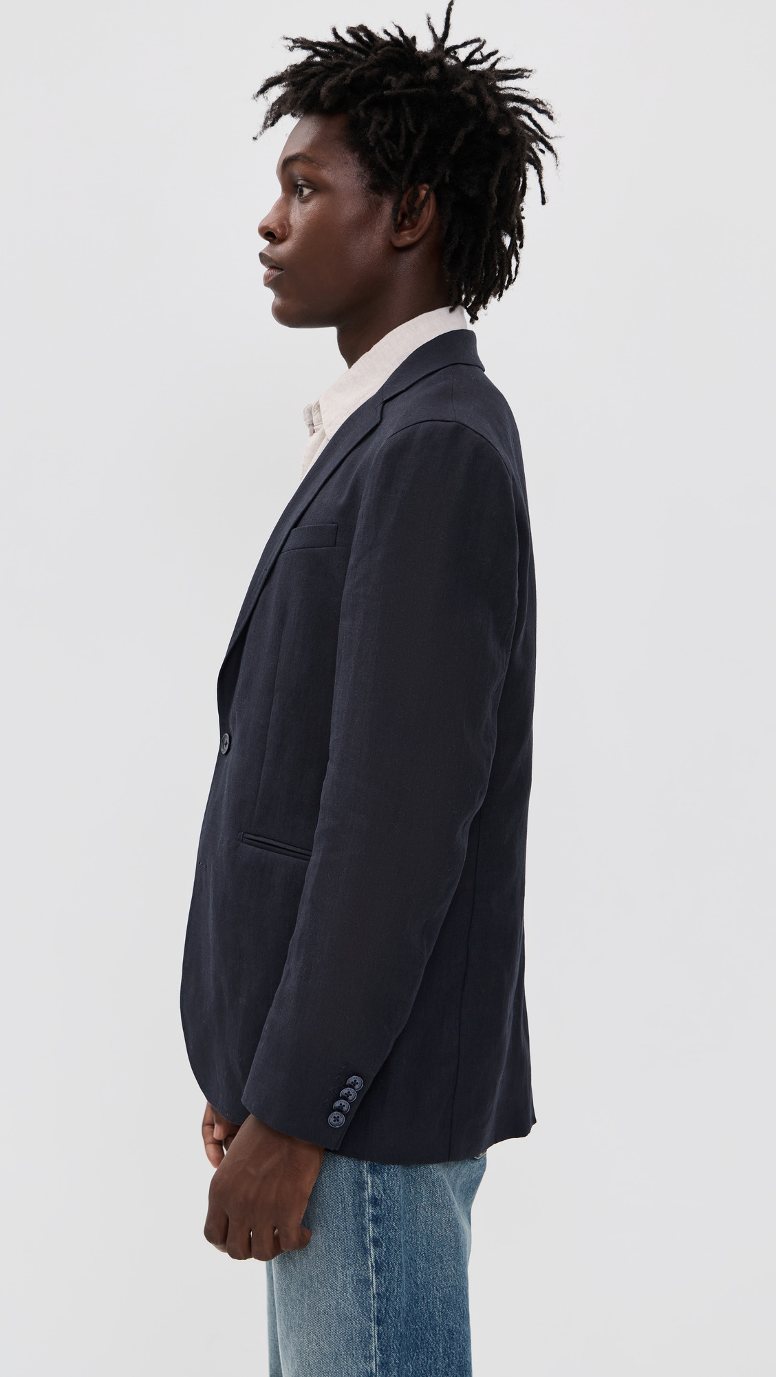 Garret Linen Blazer - 3