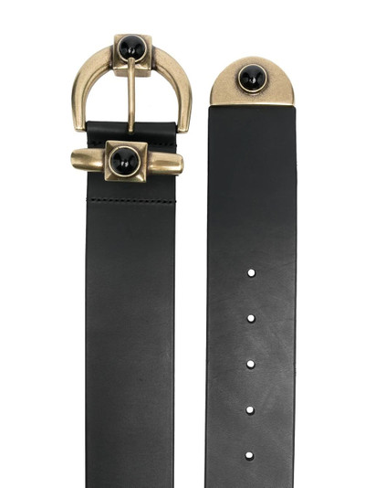 Etro buckle-fastening leather belt outlook