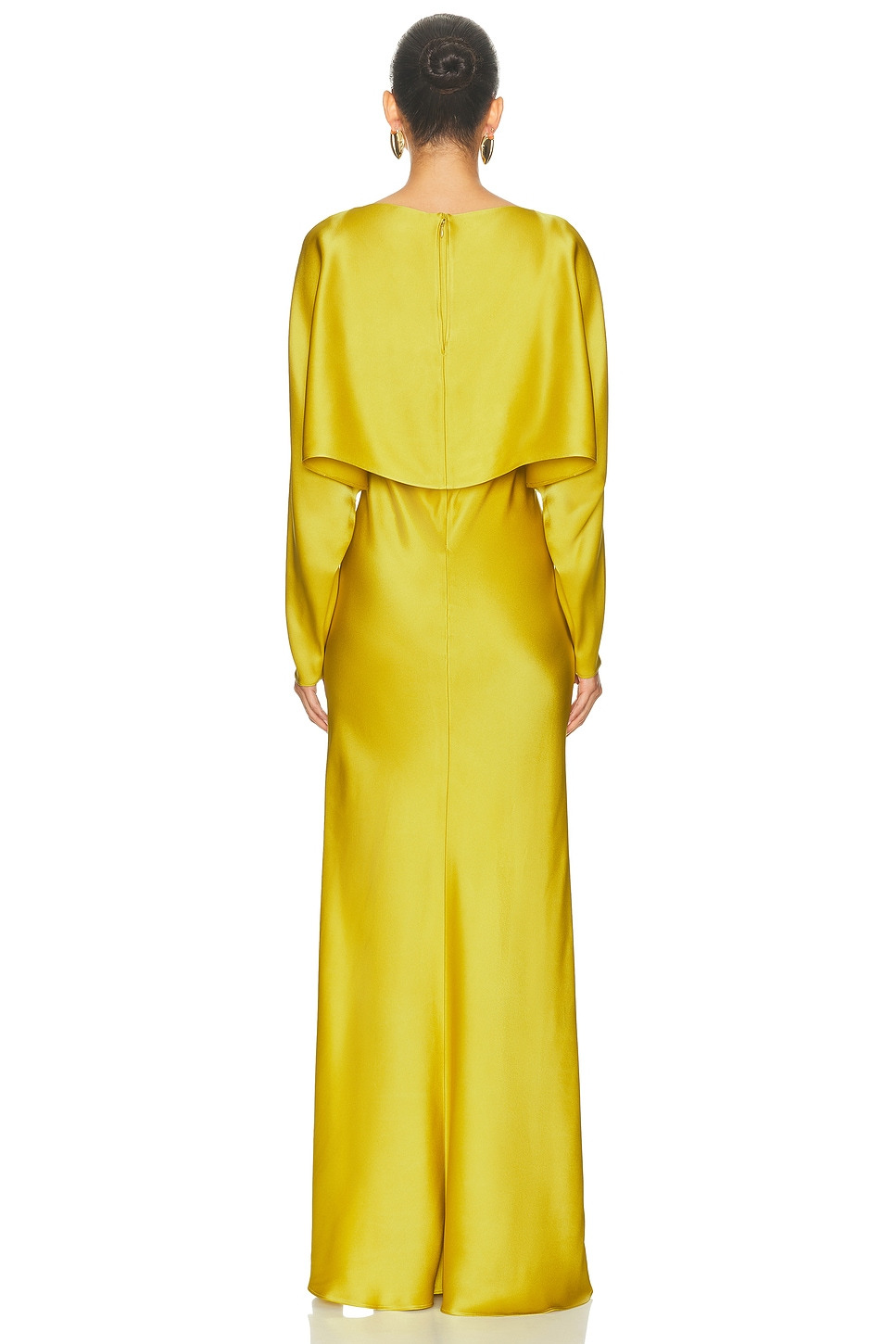 Satin Layered Gown - 3