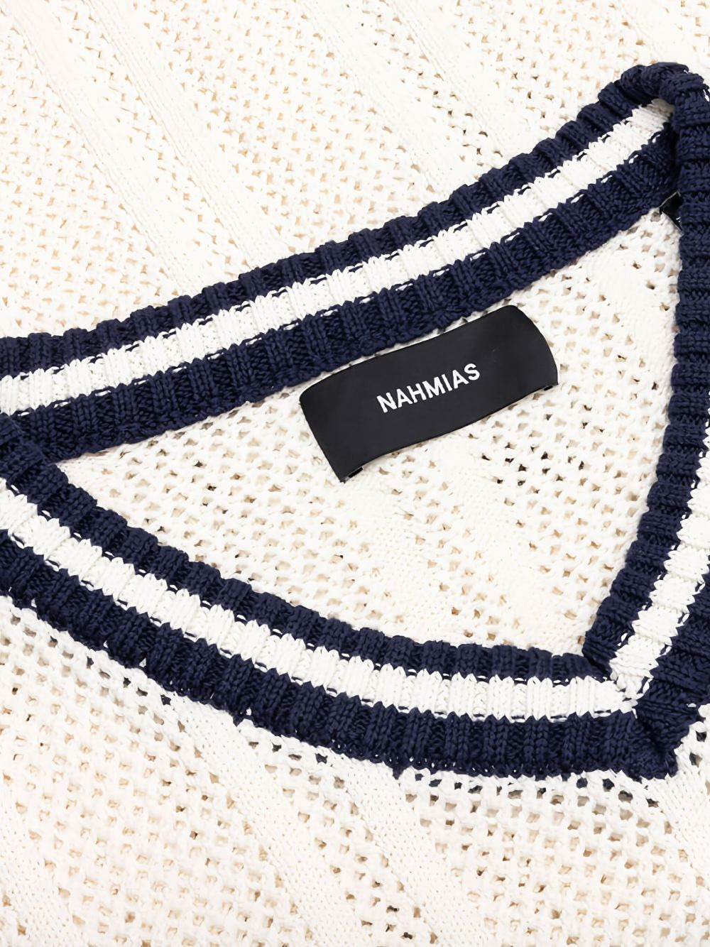 V-neck knitted T-shirt - 5