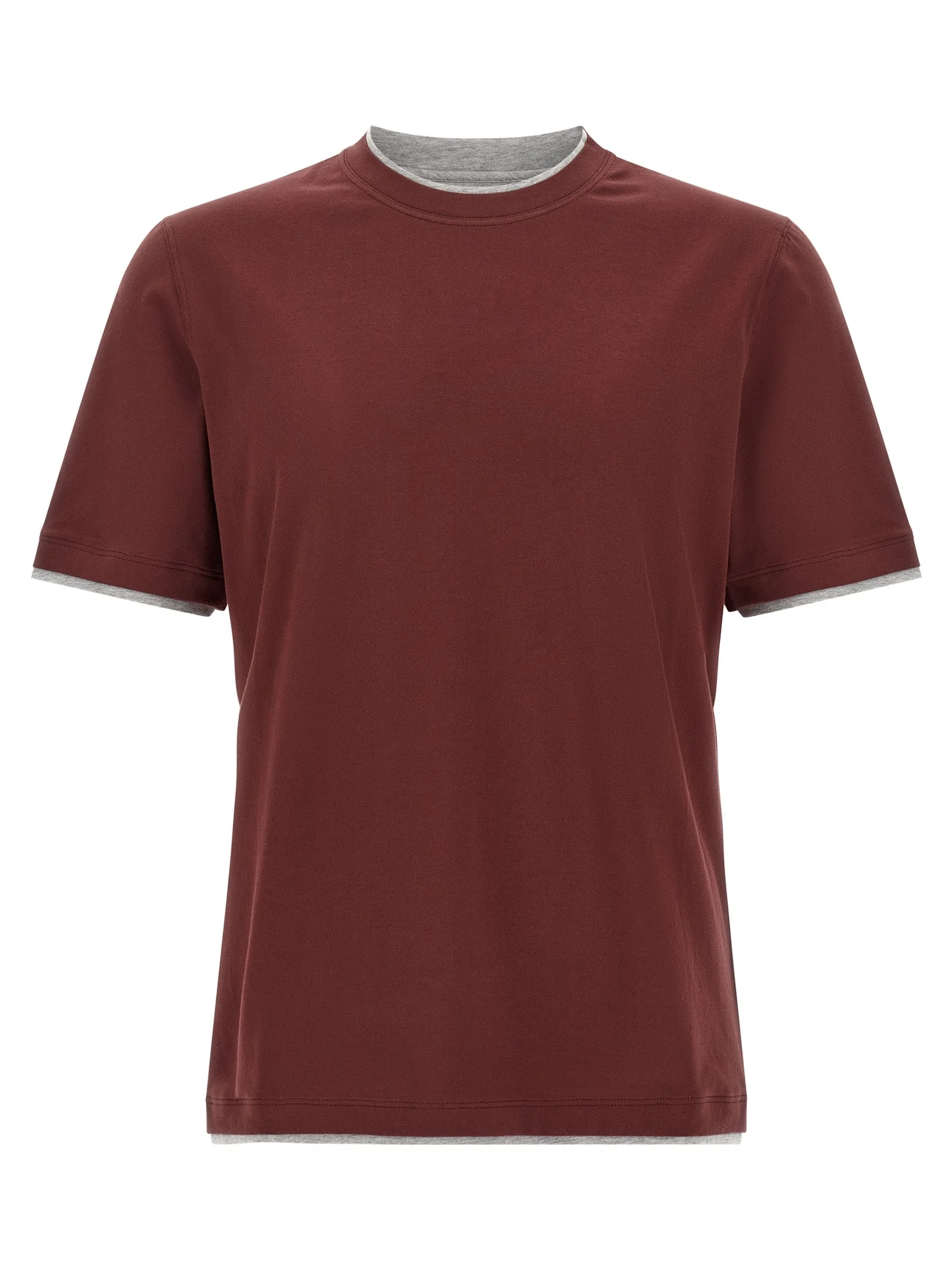 Brunello Cucinelli Men 'Faux-Layering' T-Shirt - 1